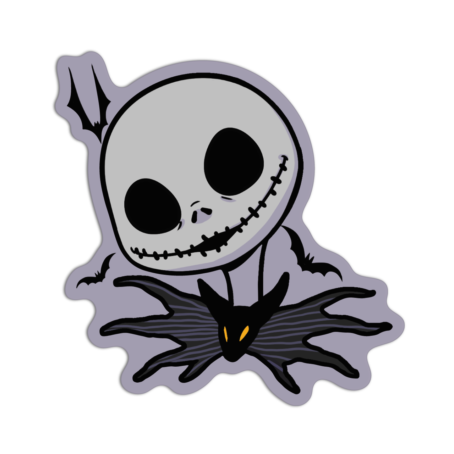 Jack Skellington Nightmare Before Christmas Sticker