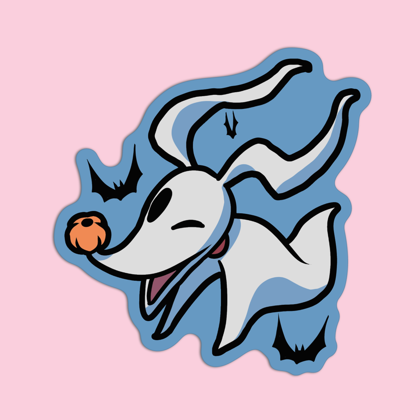 Ghost Dog 2 Nightmare Before Christmas Sticker