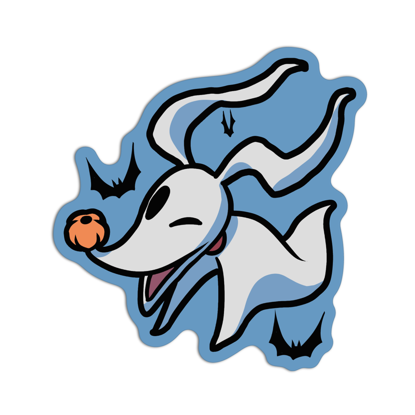Ghost Dog 2 Nightmare Before Christmas Sticker