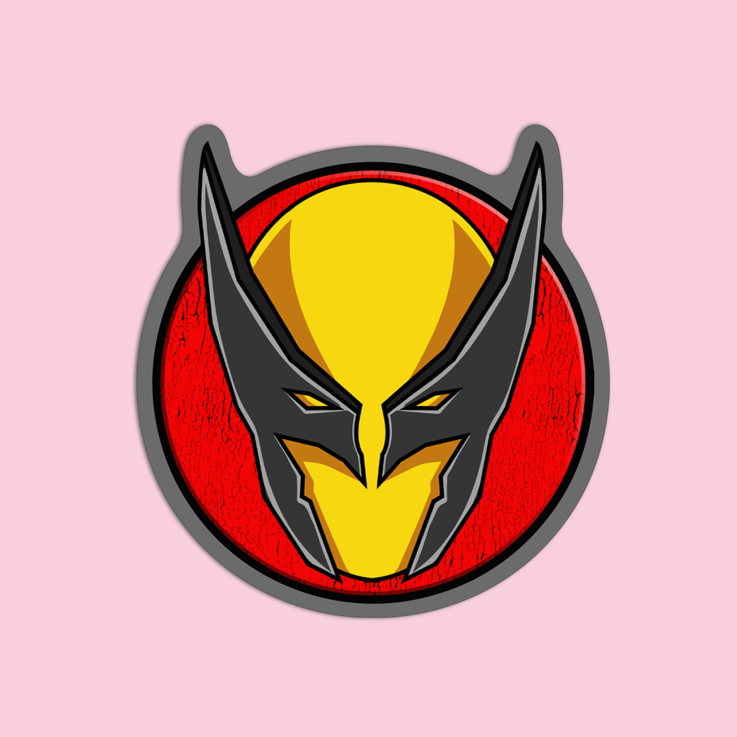 Wolverine Hero's Emblem Sticker