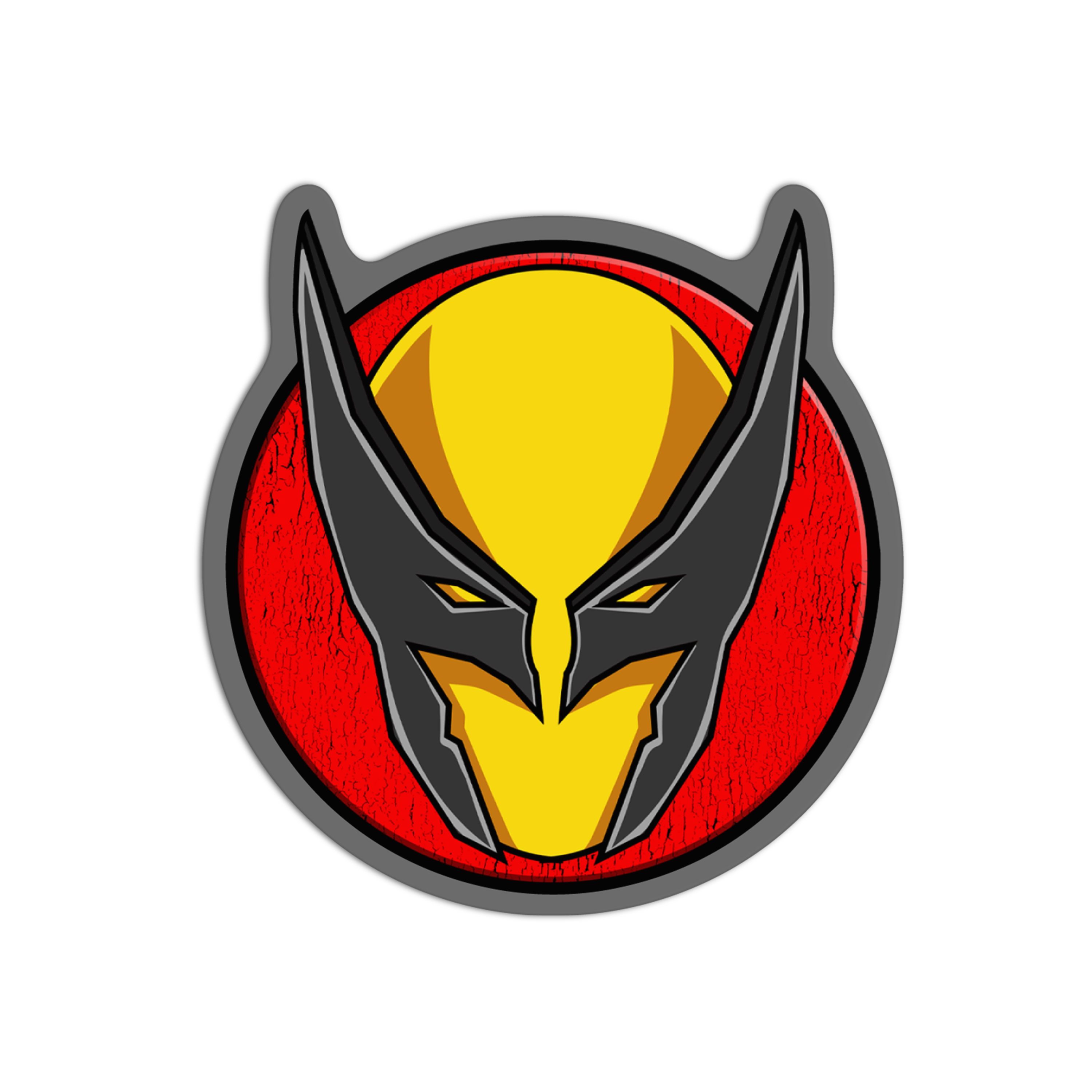 Wolverine Hero's Emblem Sticker – GirlsPrintingHouse