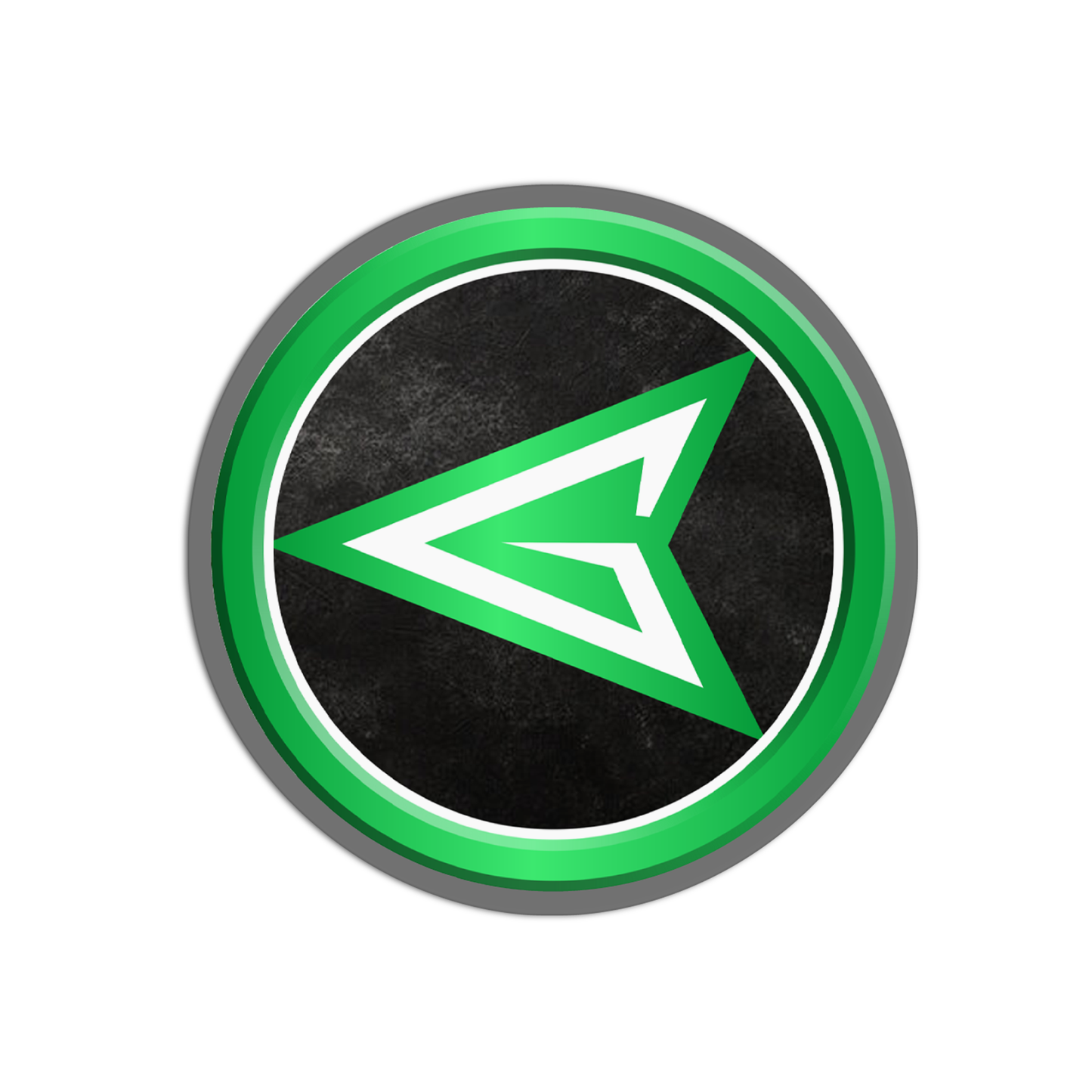 Green Arrow Hero's Emblem Sticker