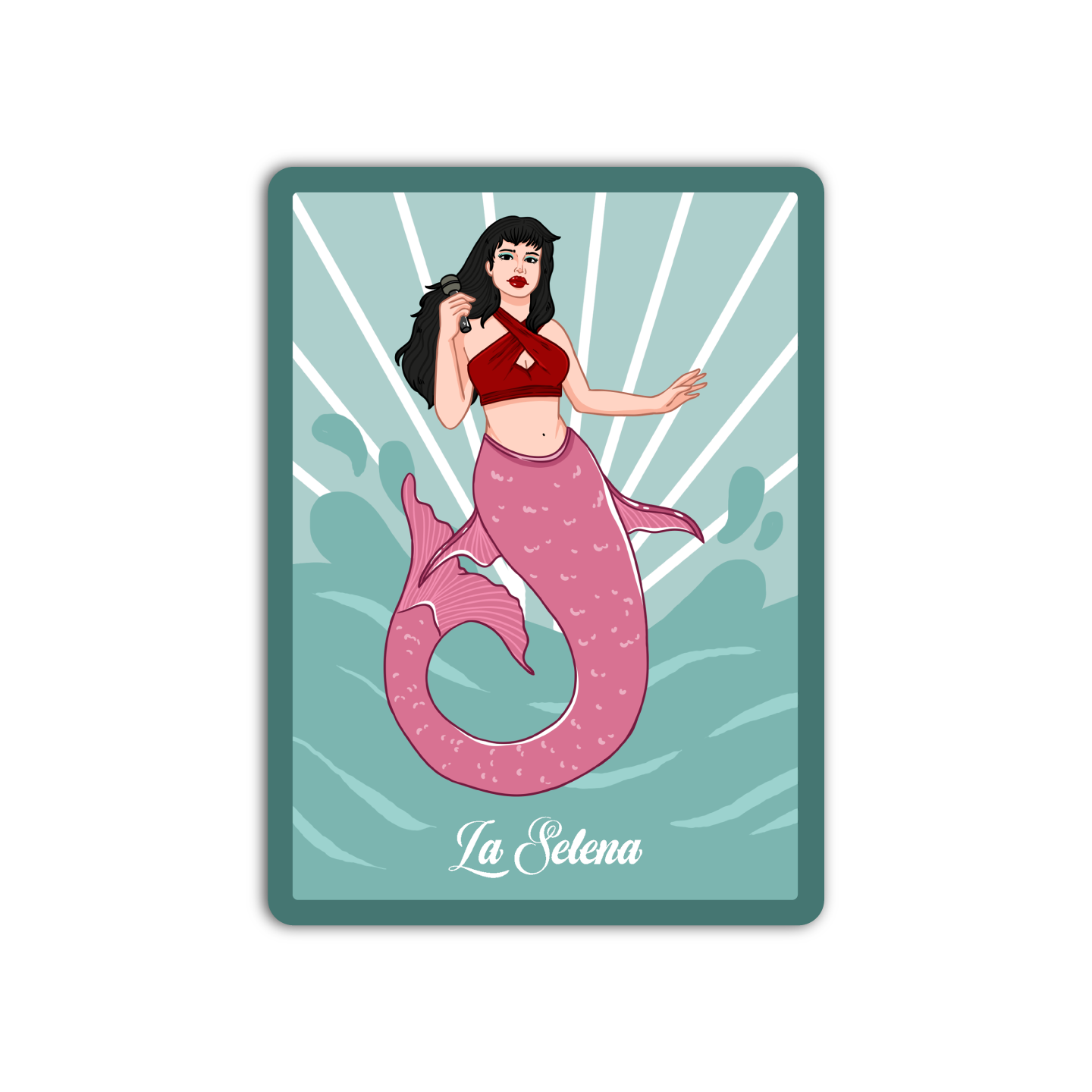 La Serena Loteria Mexican Sticker