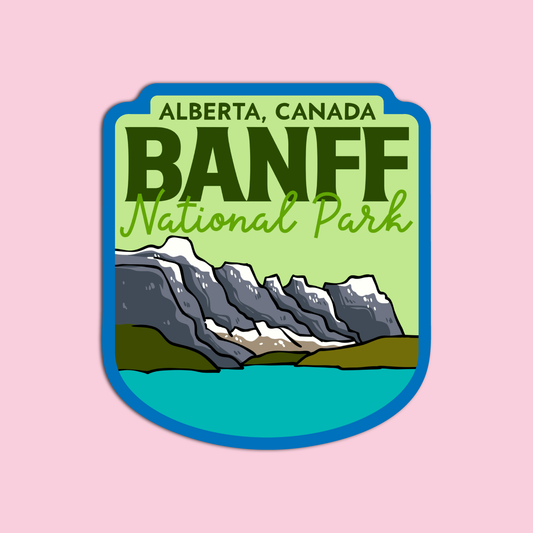 Alberta Canada Banff National Park Canada Sticker