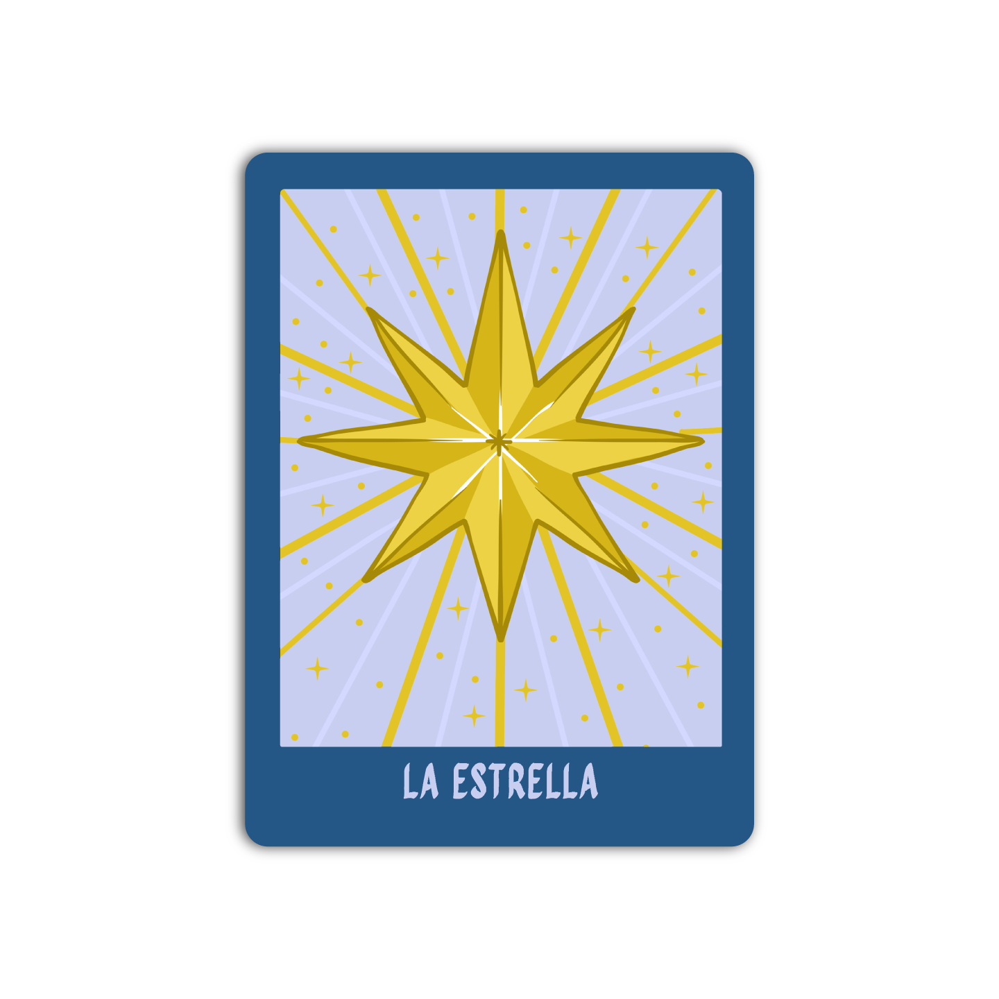 La Estrella Loteria Mexican Sticker