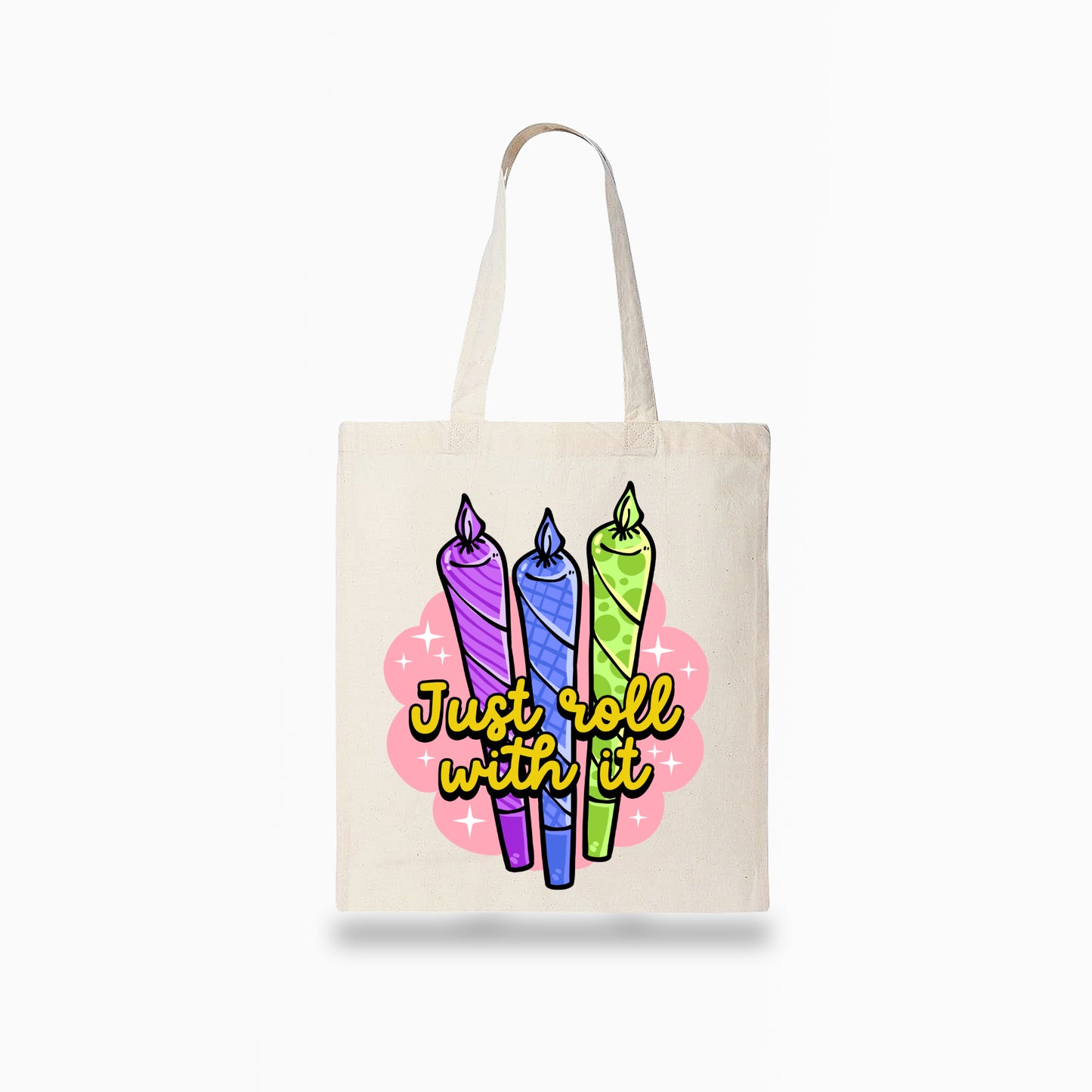 Just Roll with It Tote Bag