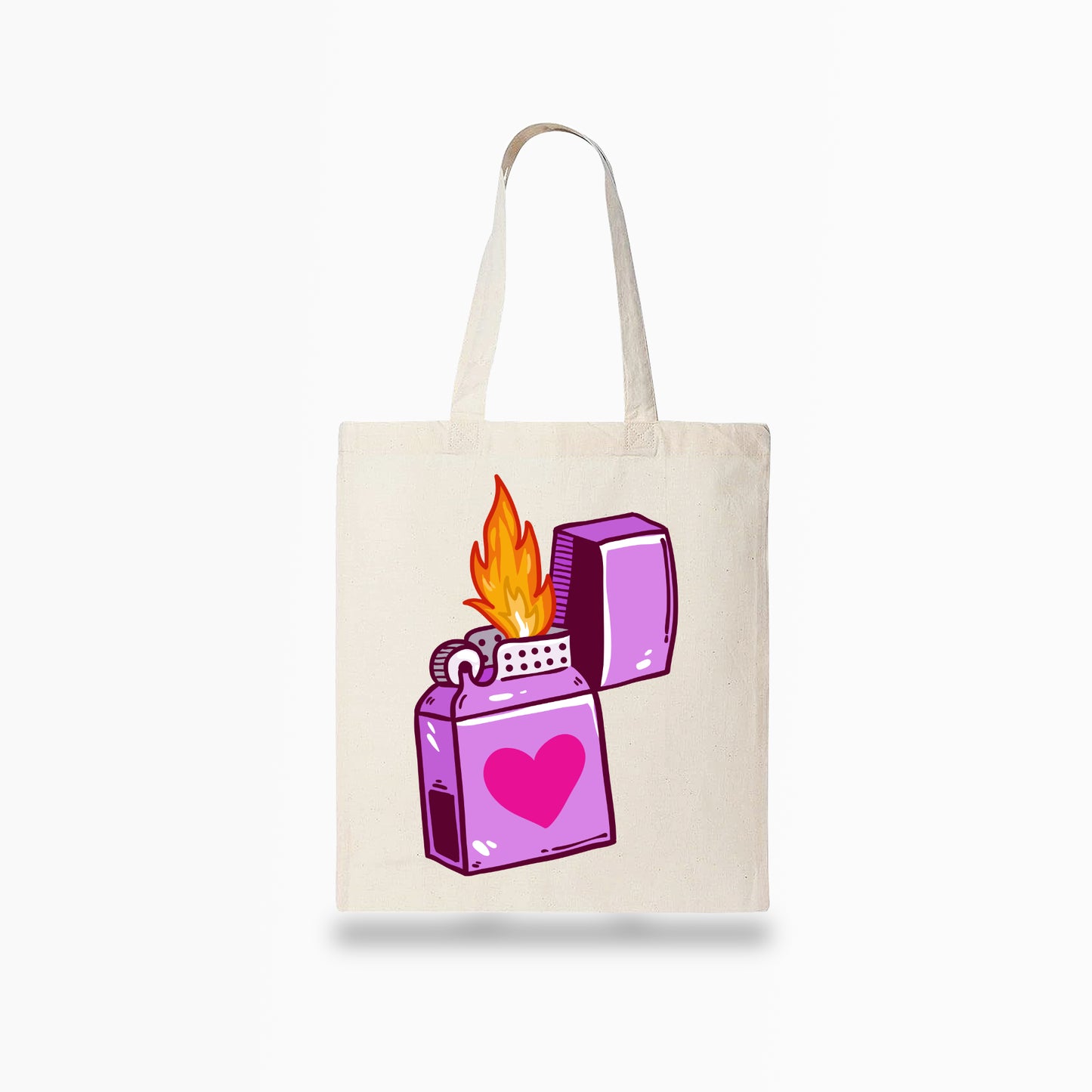 Pink Lighter Tote Bag