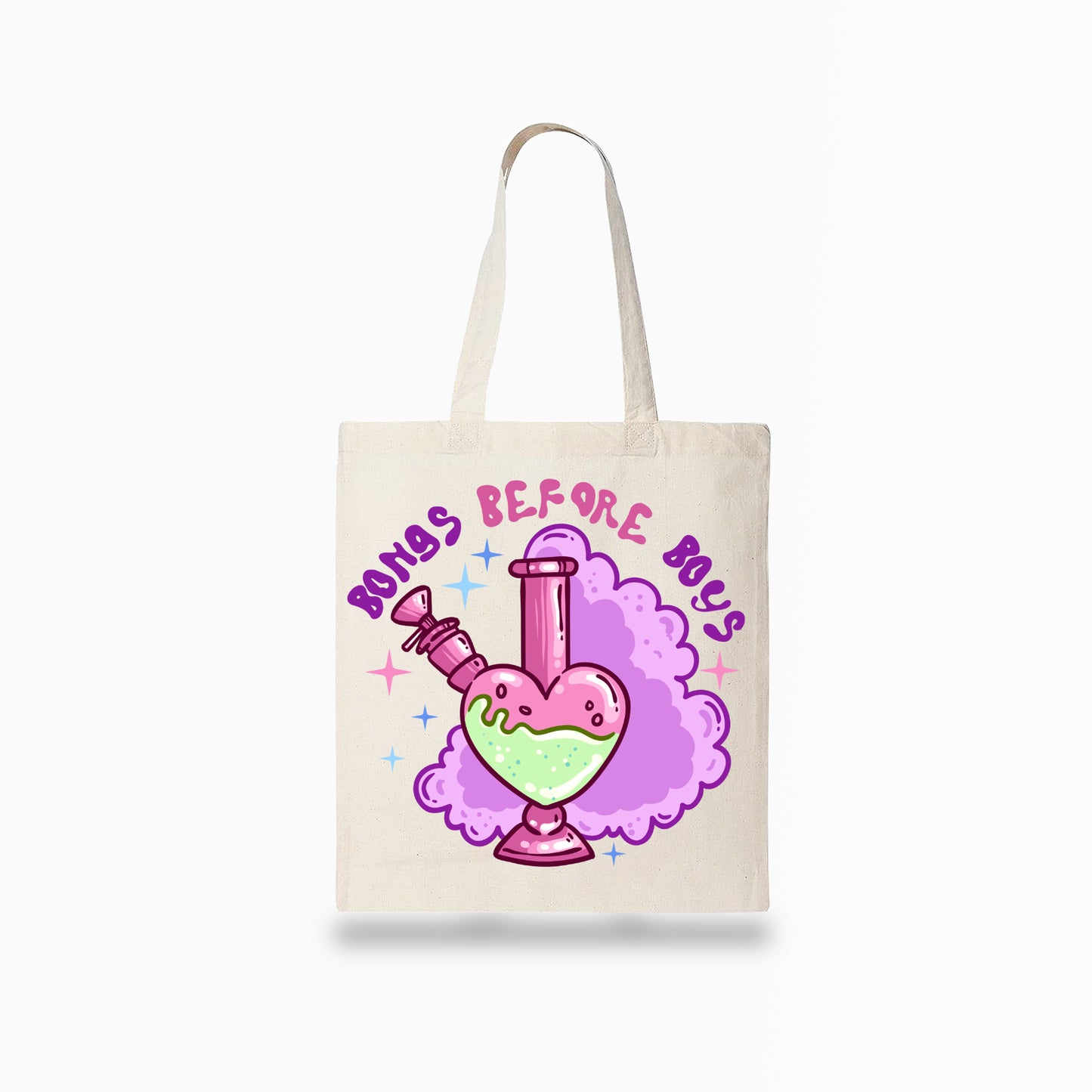 Bongs before Boys Tote Bag