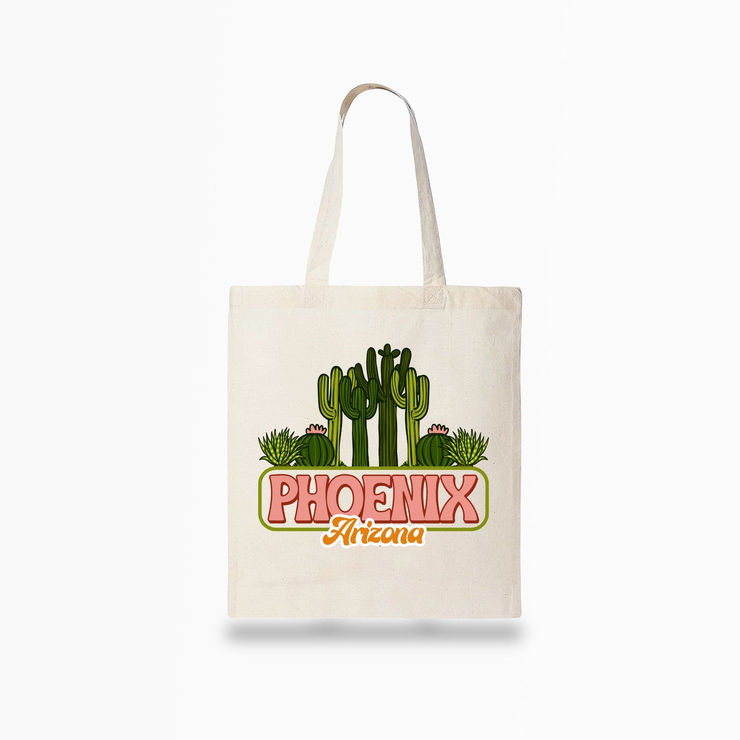 Phoenix Cactus Tote Bag