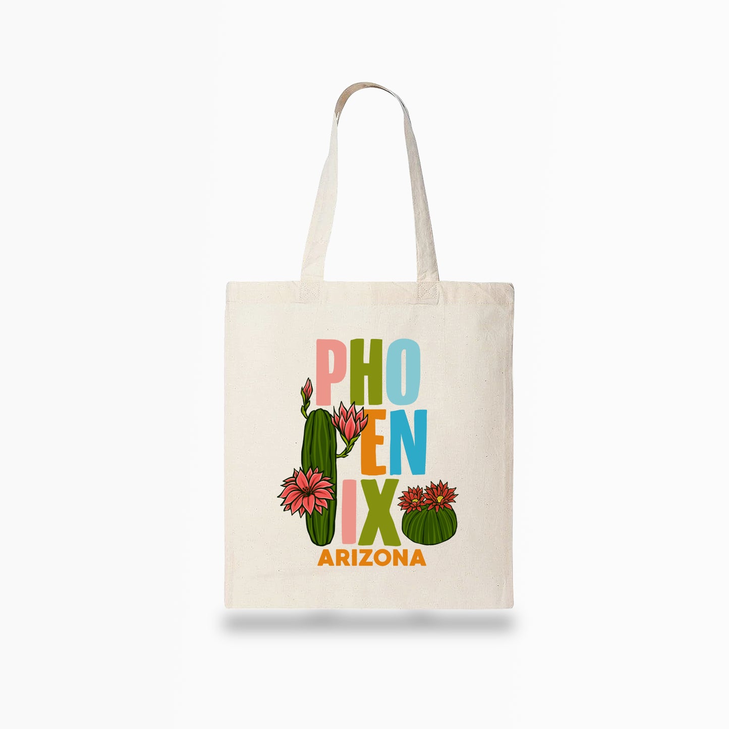 Cactus Flower Tote Bag