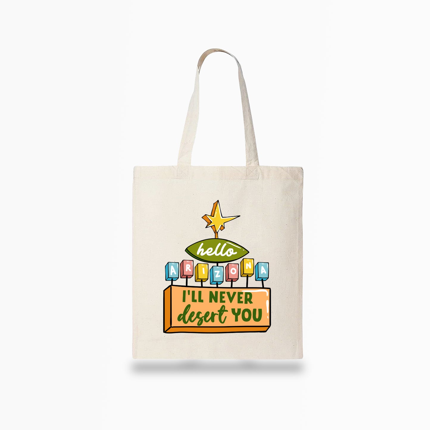 I'll Never Desert You Tote Bag