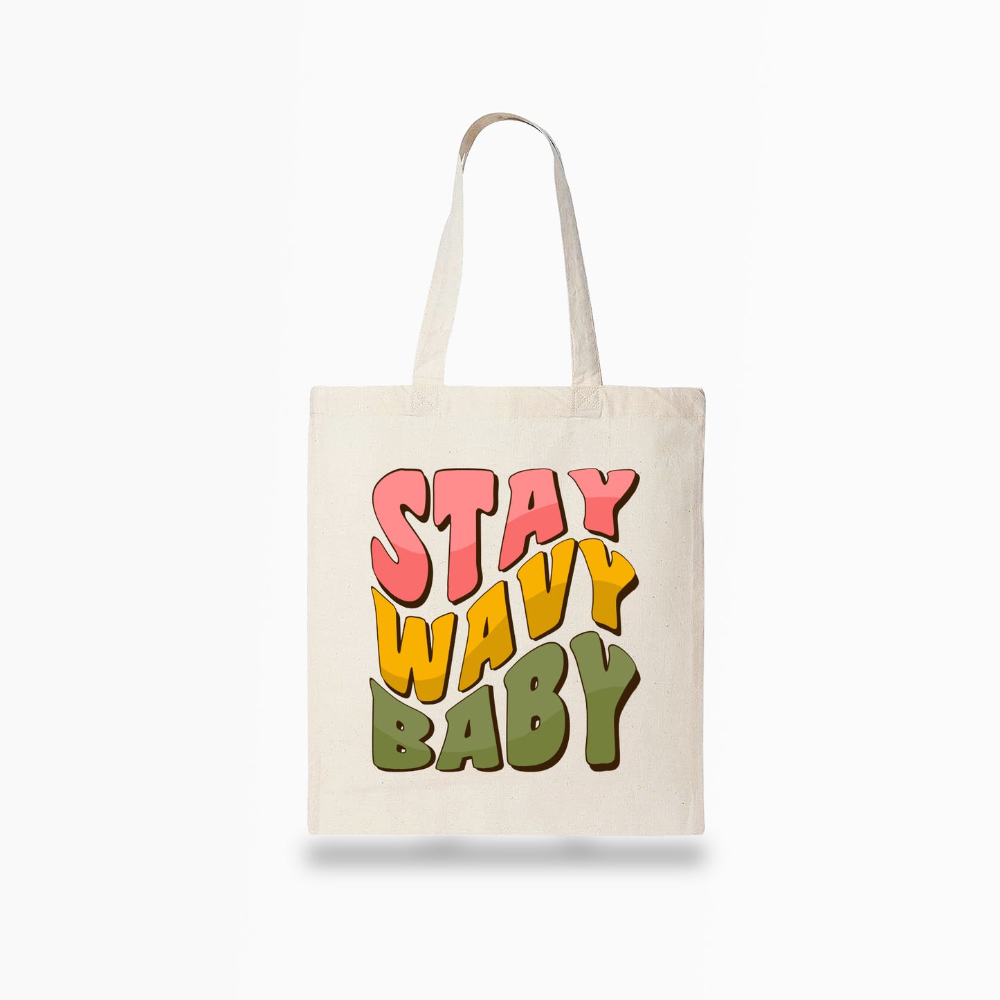 Stay Wavy Baby Tote Bag