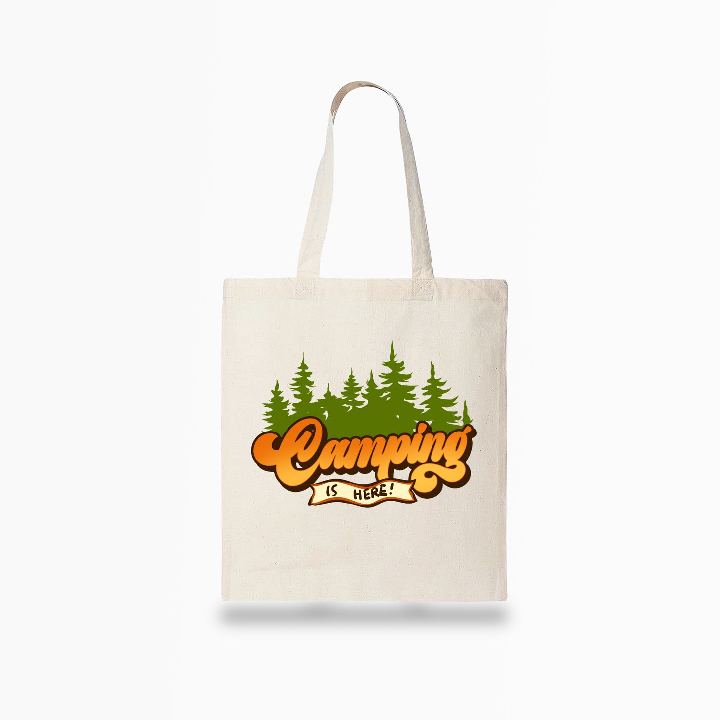Camping is Here Tote Bag