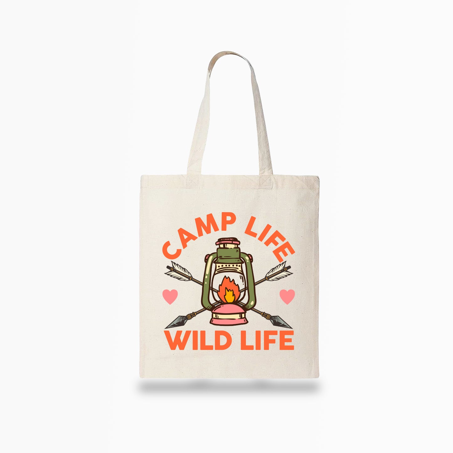 Camp Life Wild Life Tote Bag