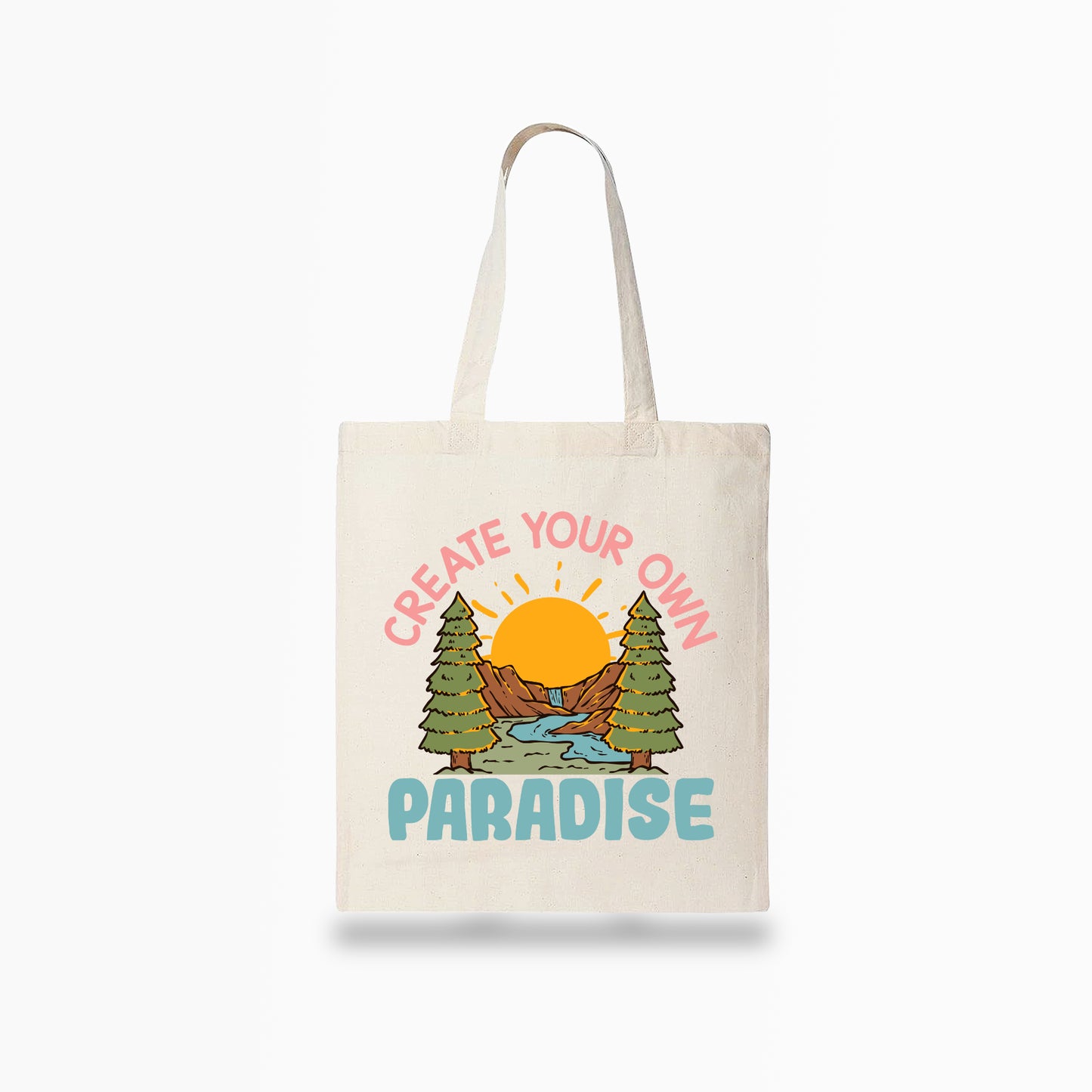 Create your Own Paradise Tote Bag