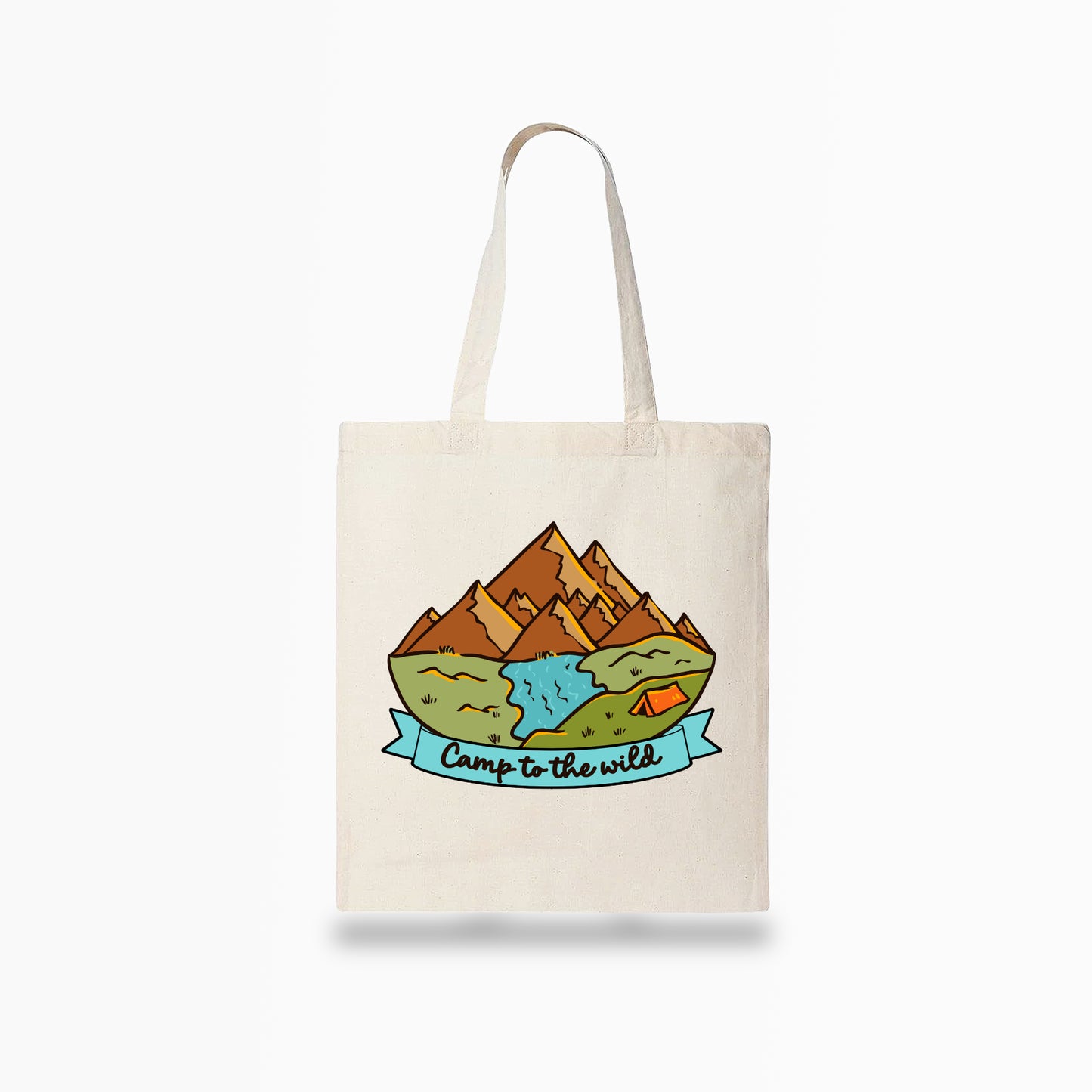 Camp to the Wild Tote Bag
