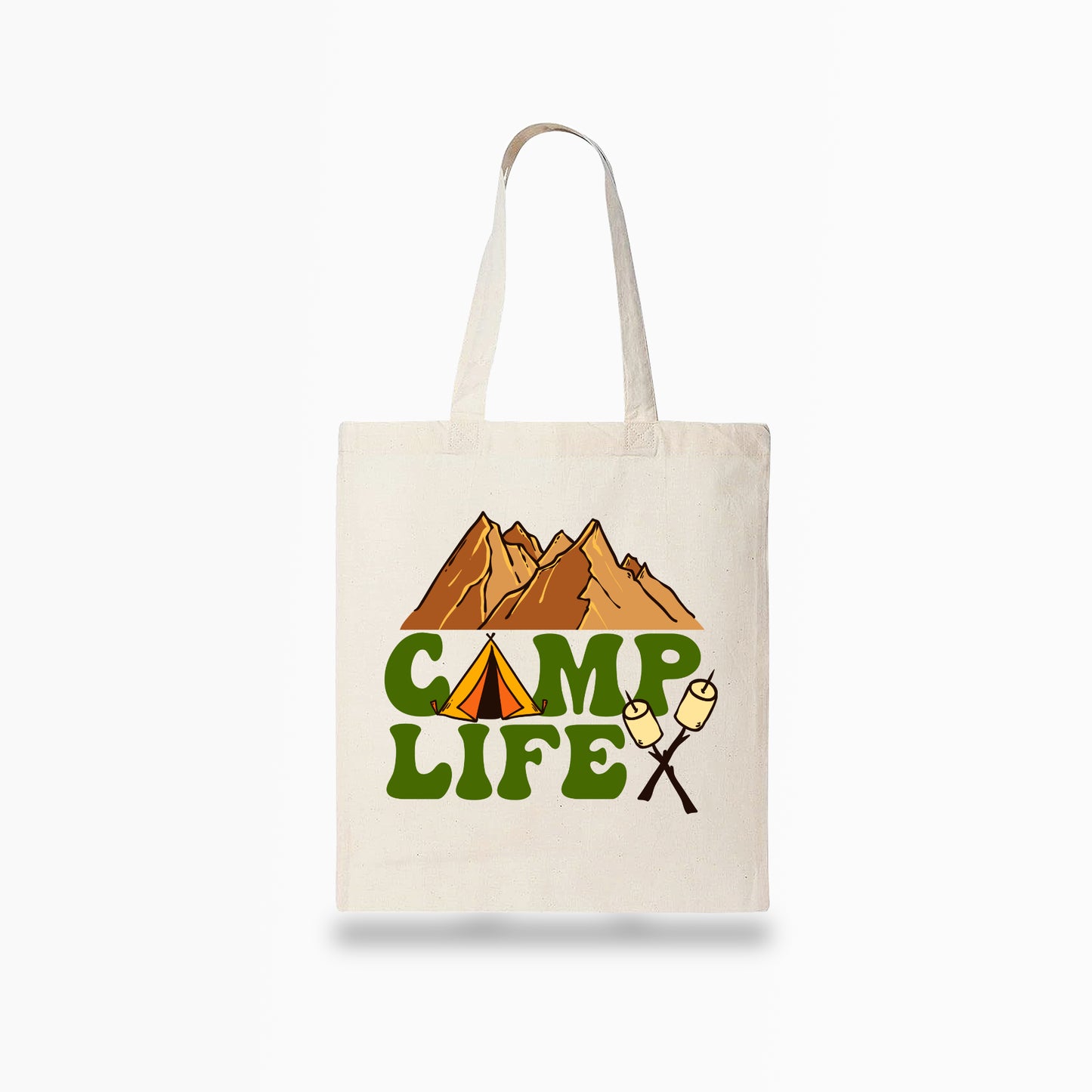 Camp Life Tote Bag