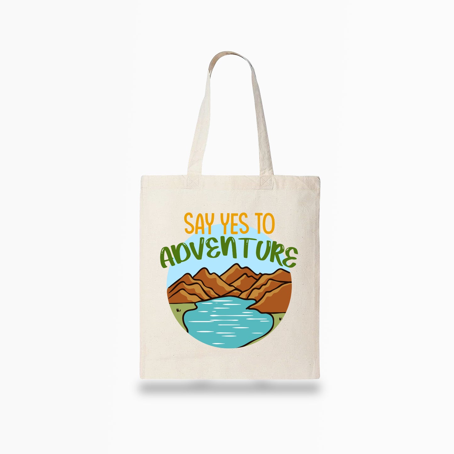 Say Yes to Adventure Tote Bag