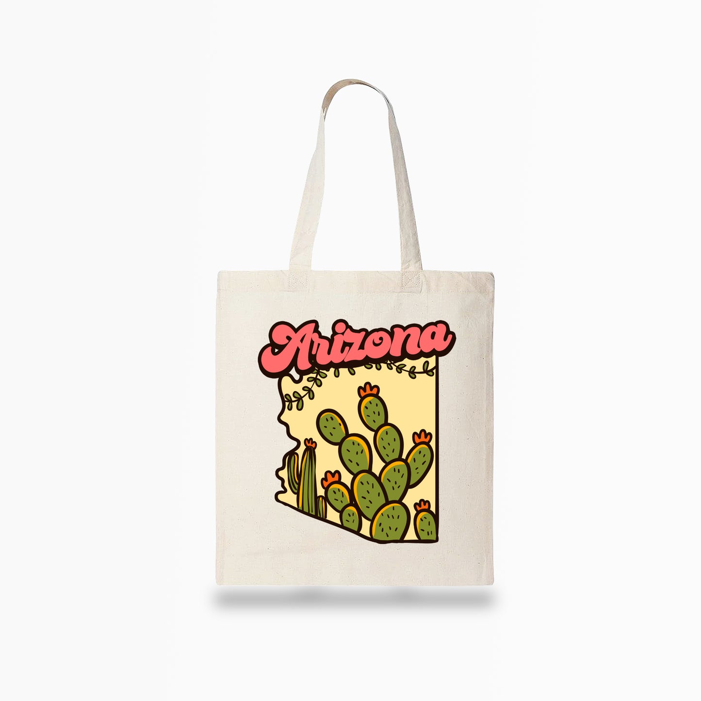 Arizona Cactus Tote Bag