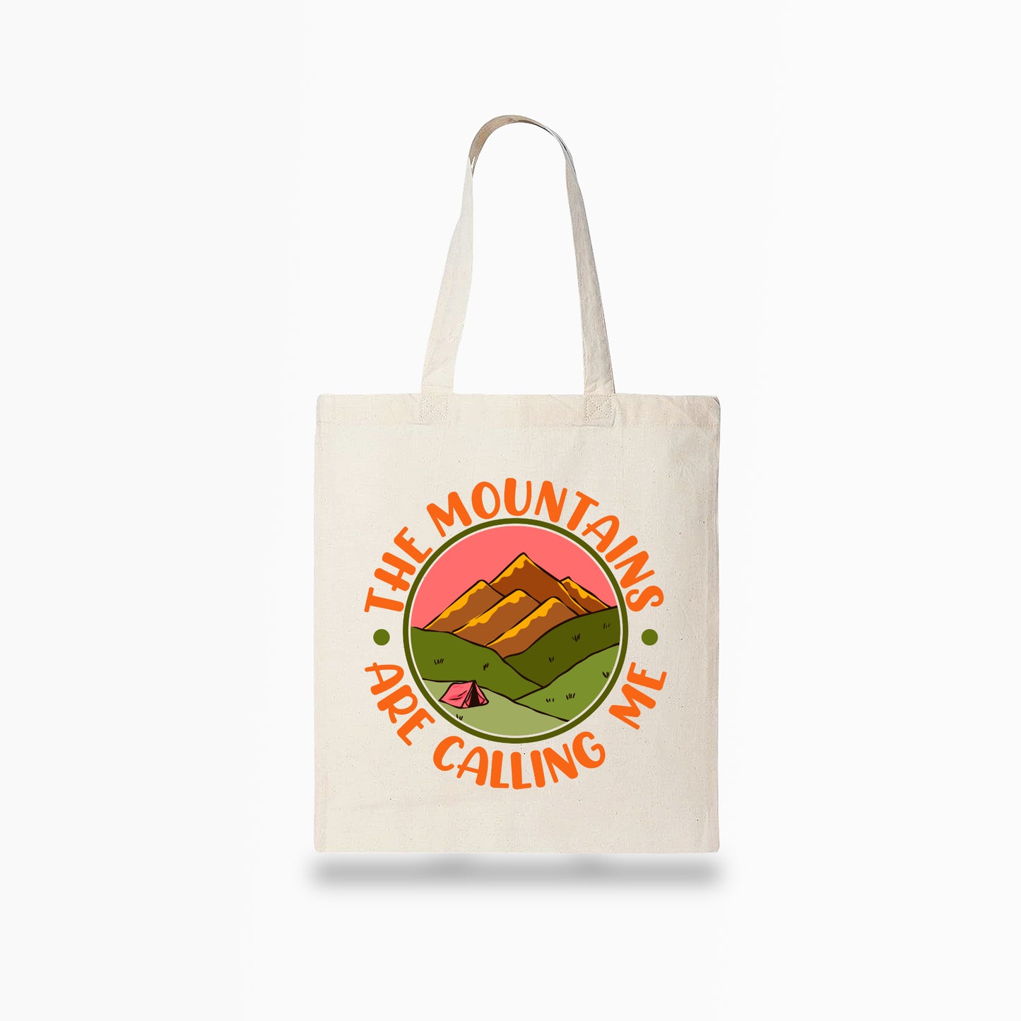The Mountains are Calling Me Tote Bag