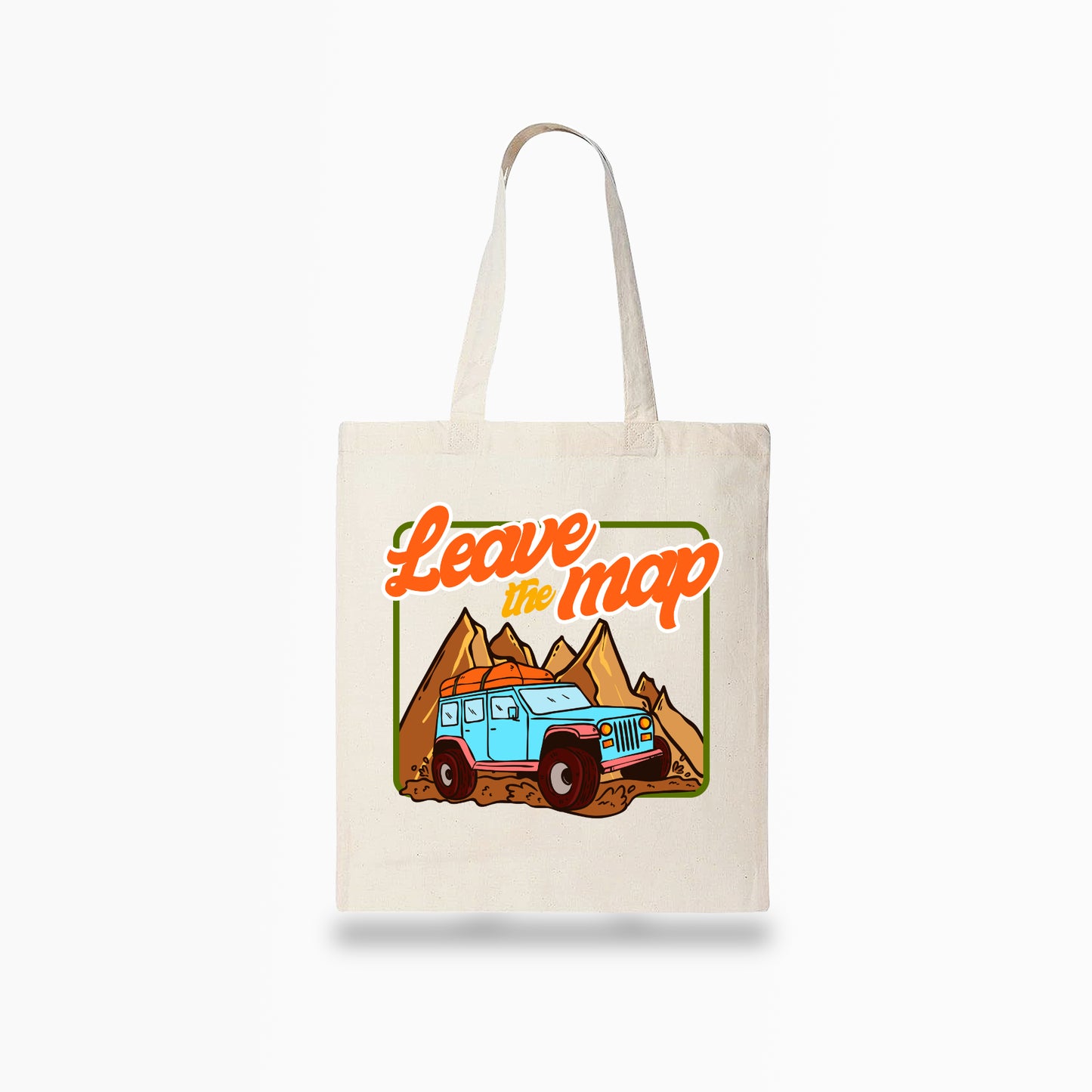 Leave the Map Tote Bag