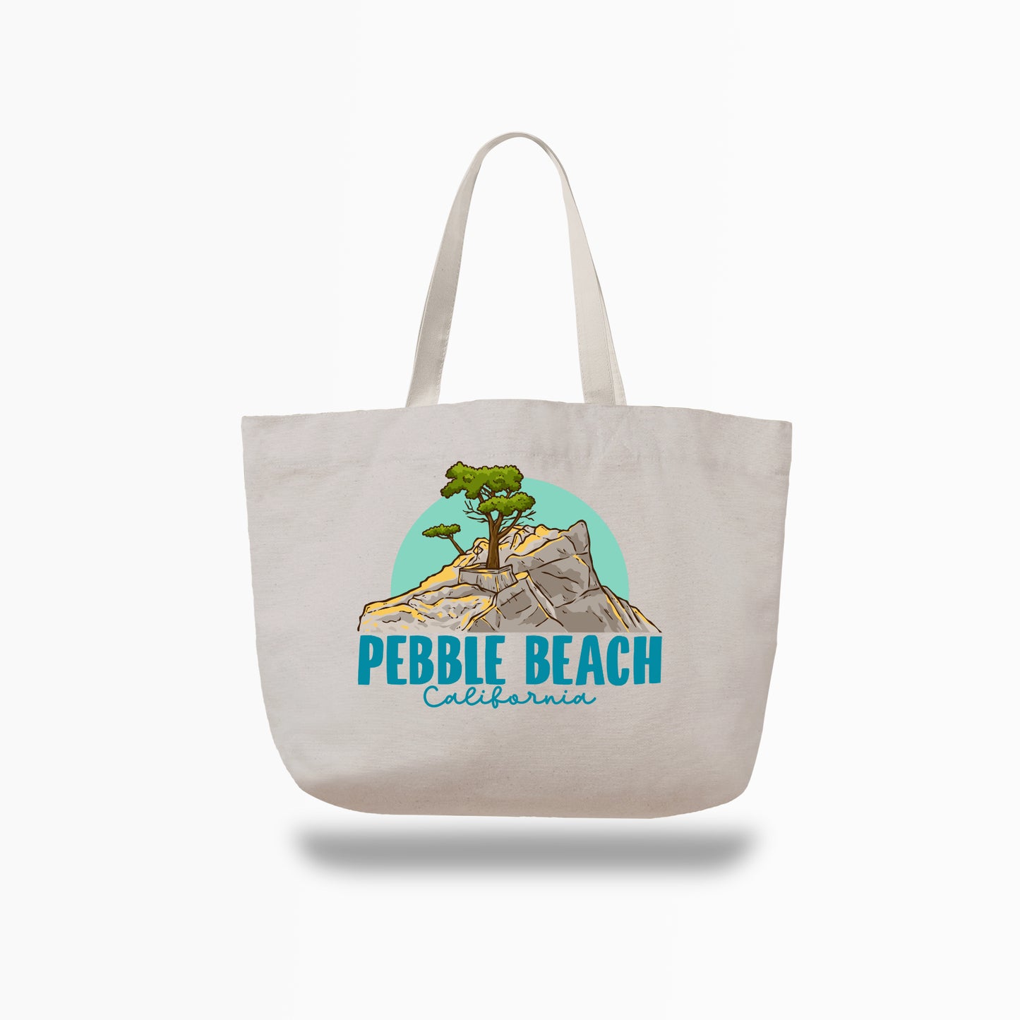 Pebble Beach Tote Bag