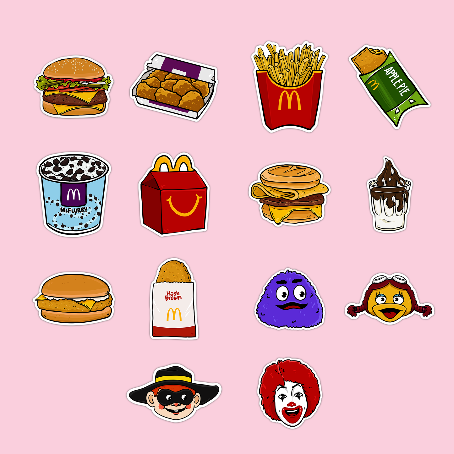 McDonald's Sticker Pack