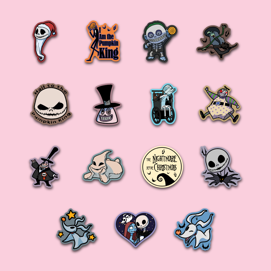 Nightmare Before Christmas Sticker Pack