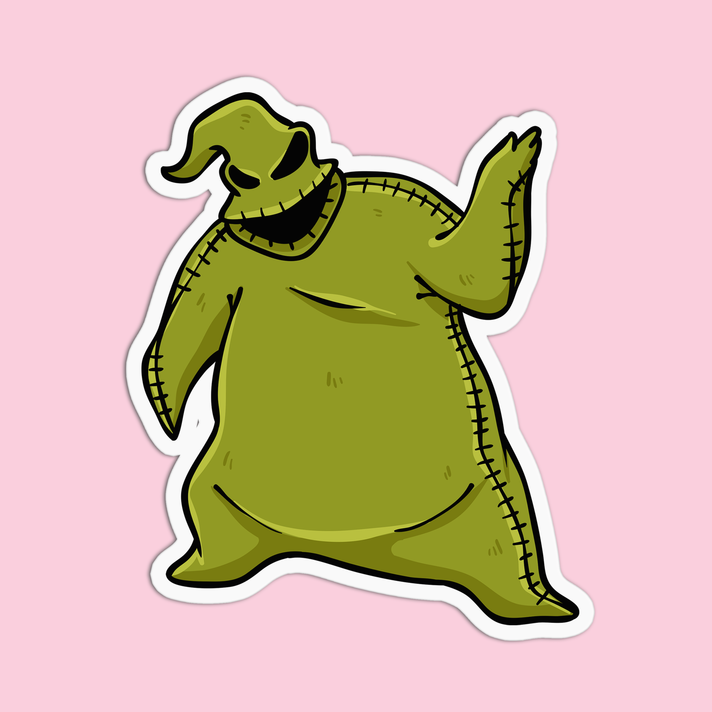 Oogie Boogie Halloween Sticker