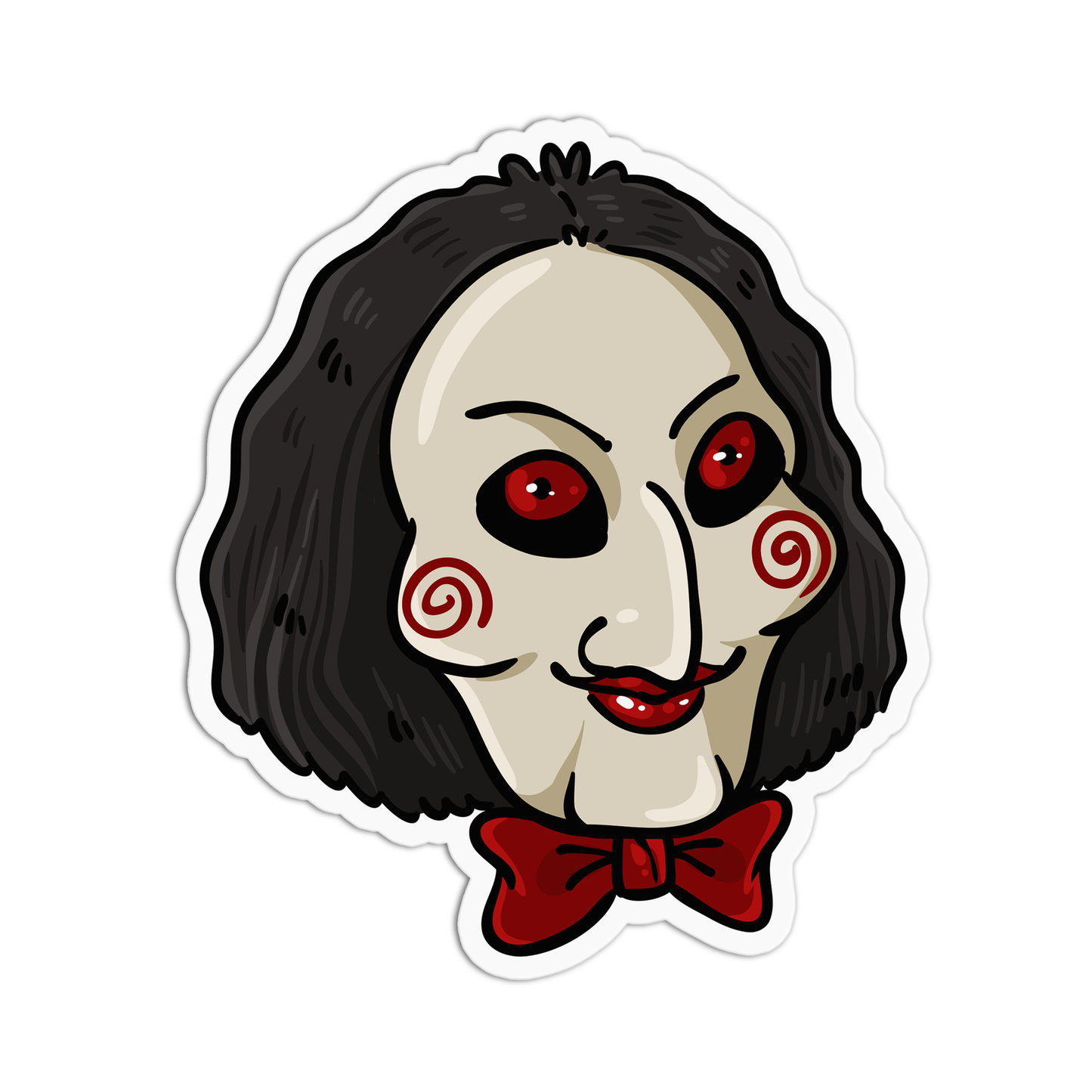 Jigsaw Halloween Sticker