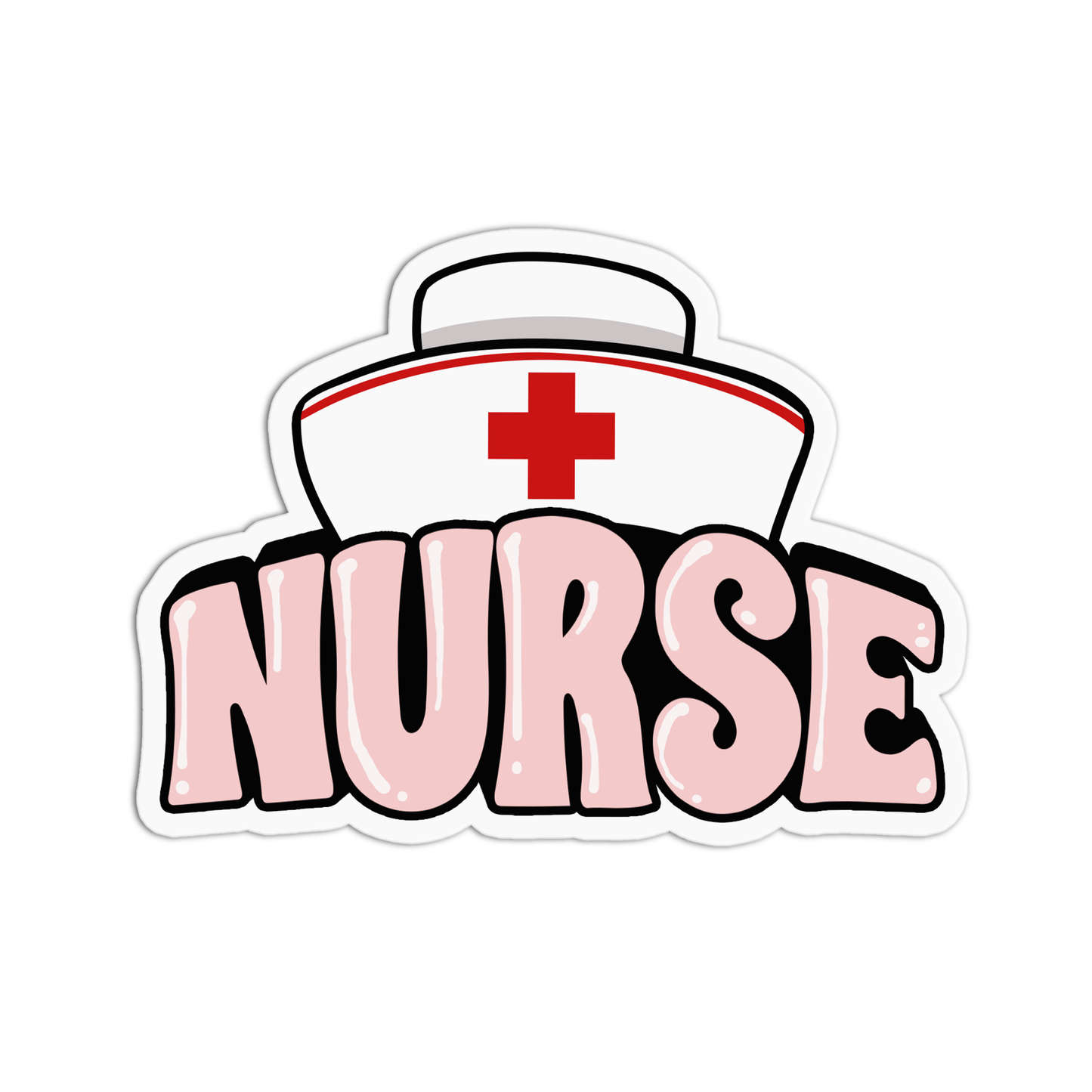 Nurse Cap Nurse Stickers