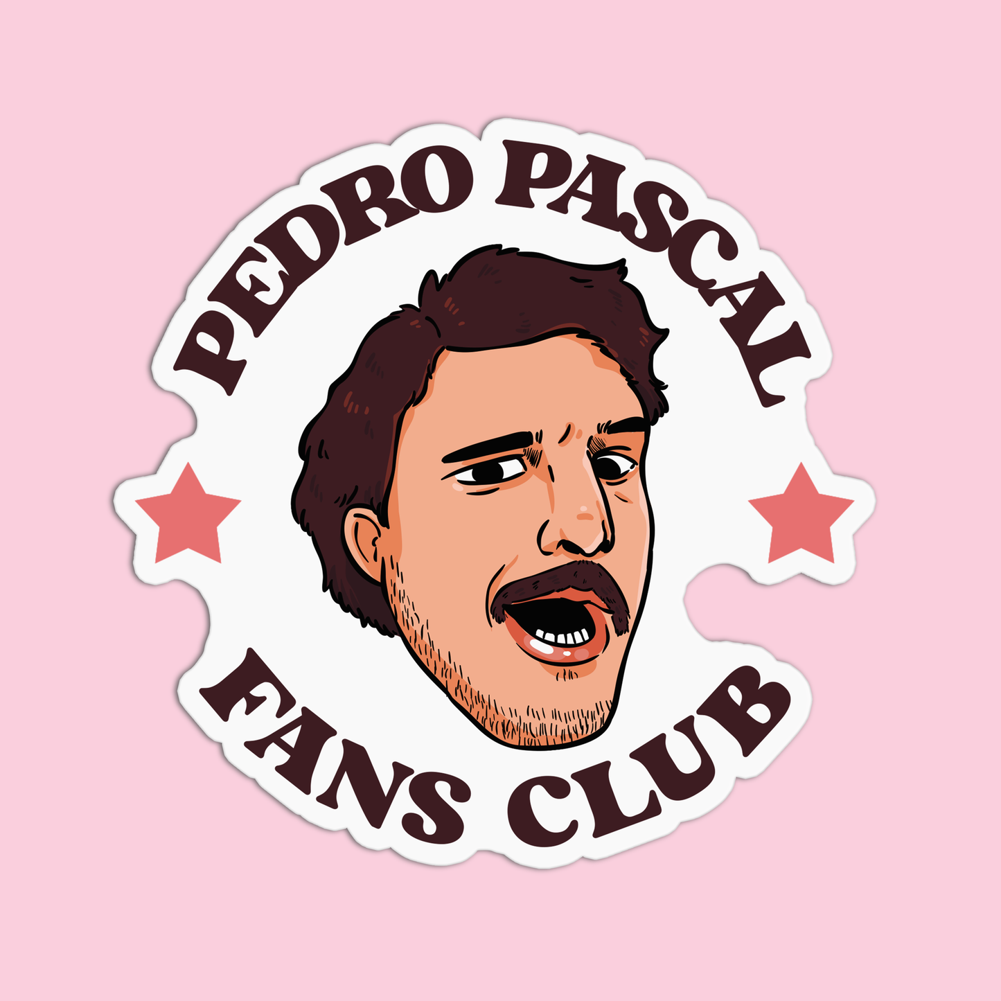 Pedro Pascal Fans Club Pedro Pascal Stickers
