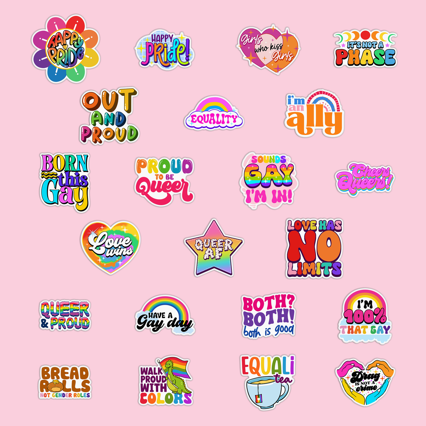 Pride Stickers Collection Sticker Pack