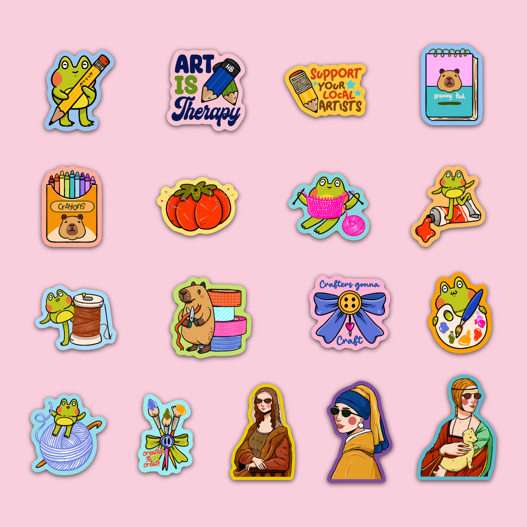 Arts & Crafts Sticker Pack