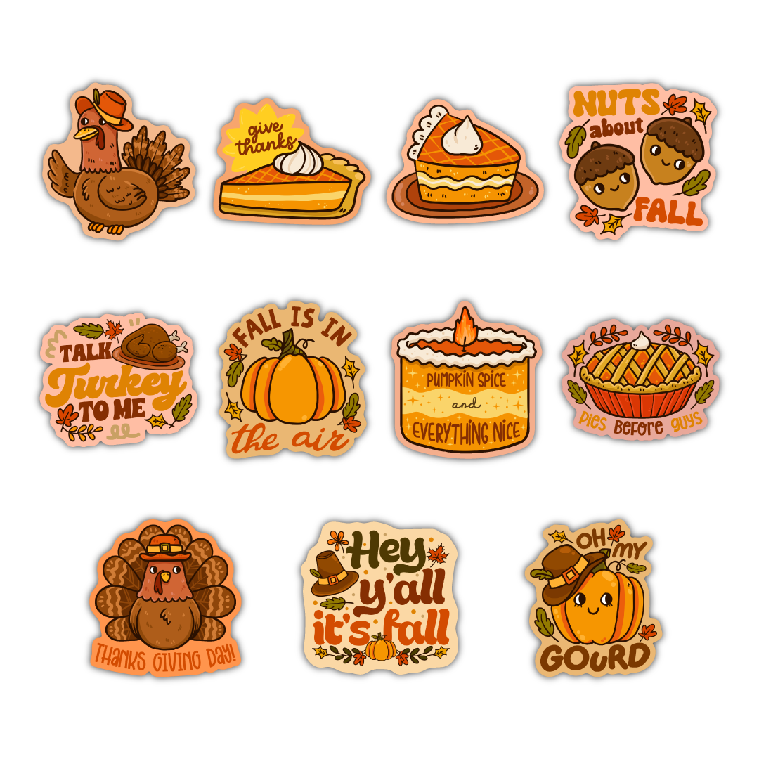 Thanksgiving Sticker Pack