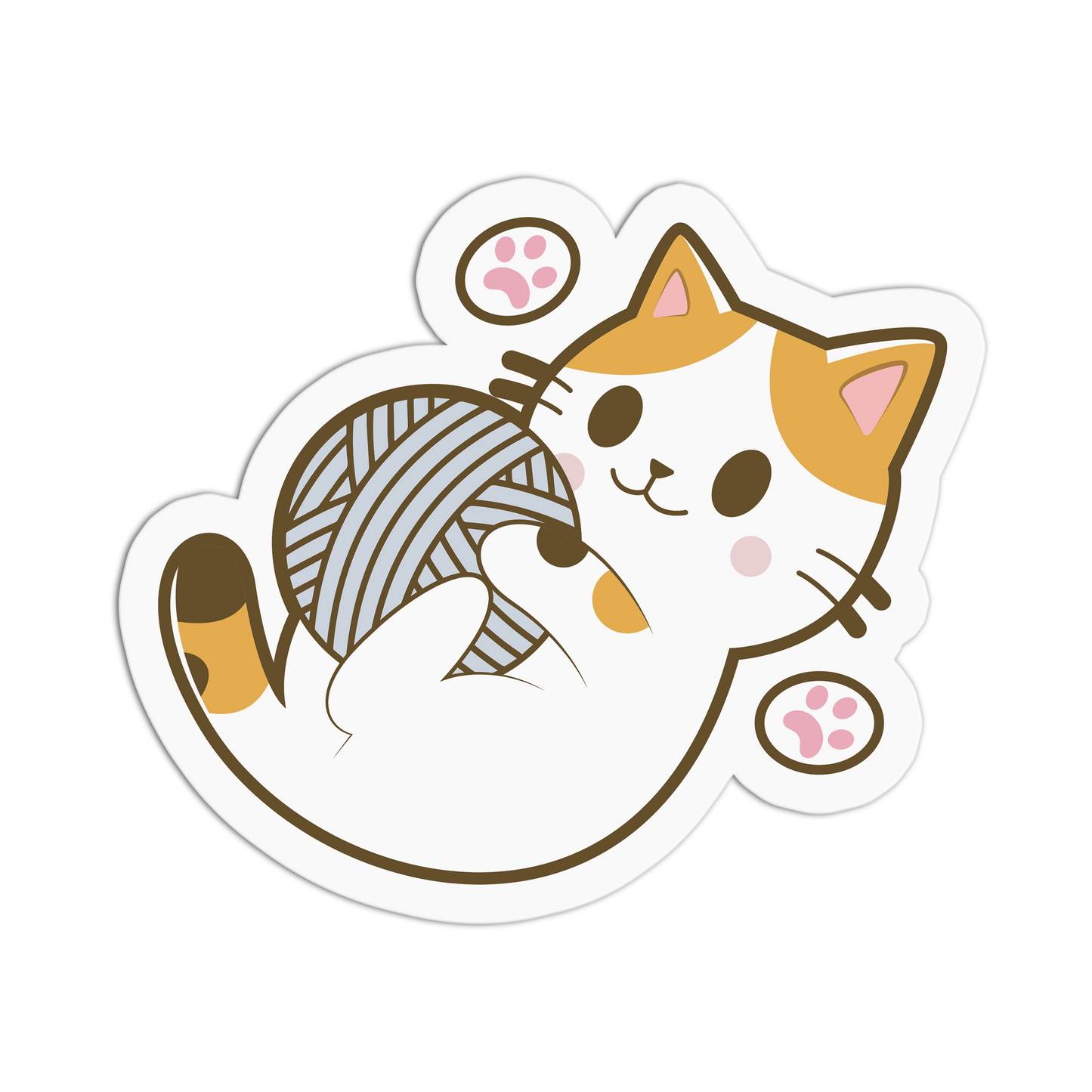 Yarn Wrangler Cat Series Stickers