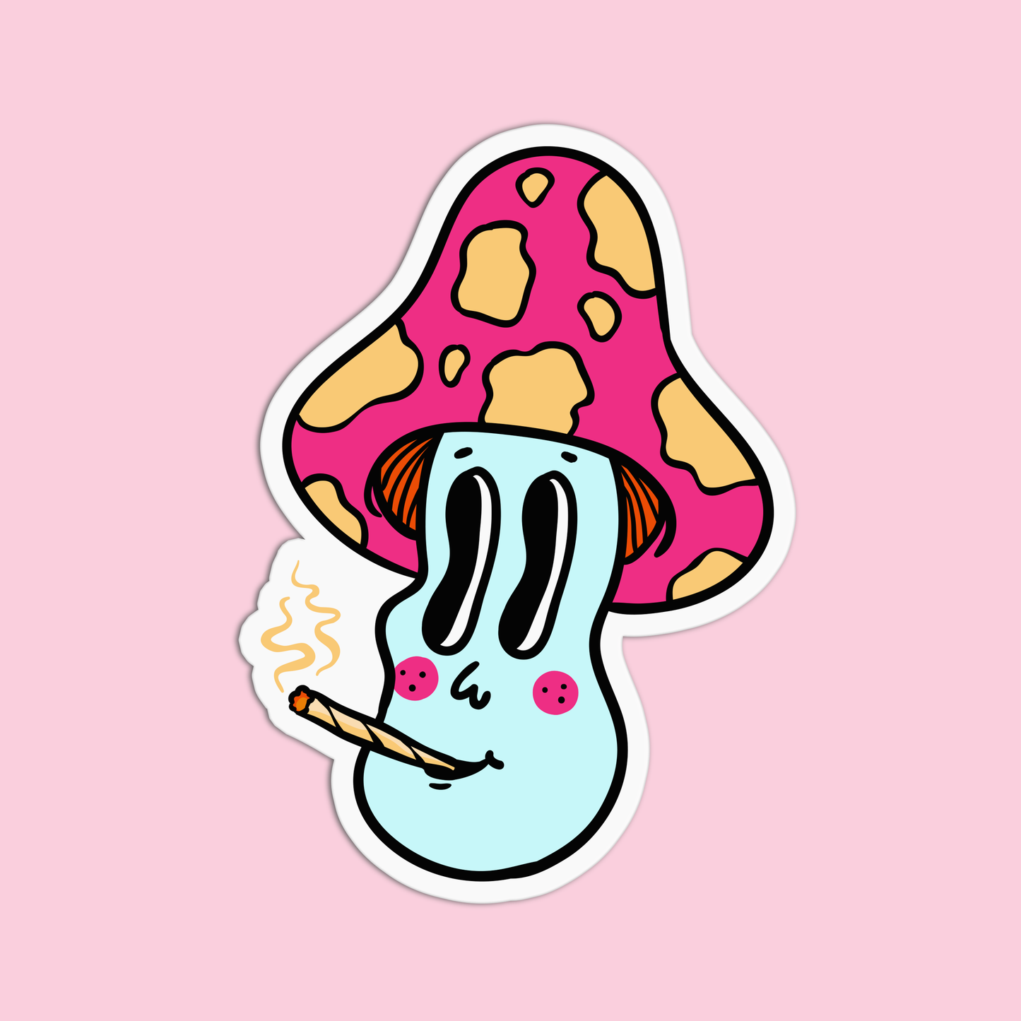 Mushroom Canna Sticker