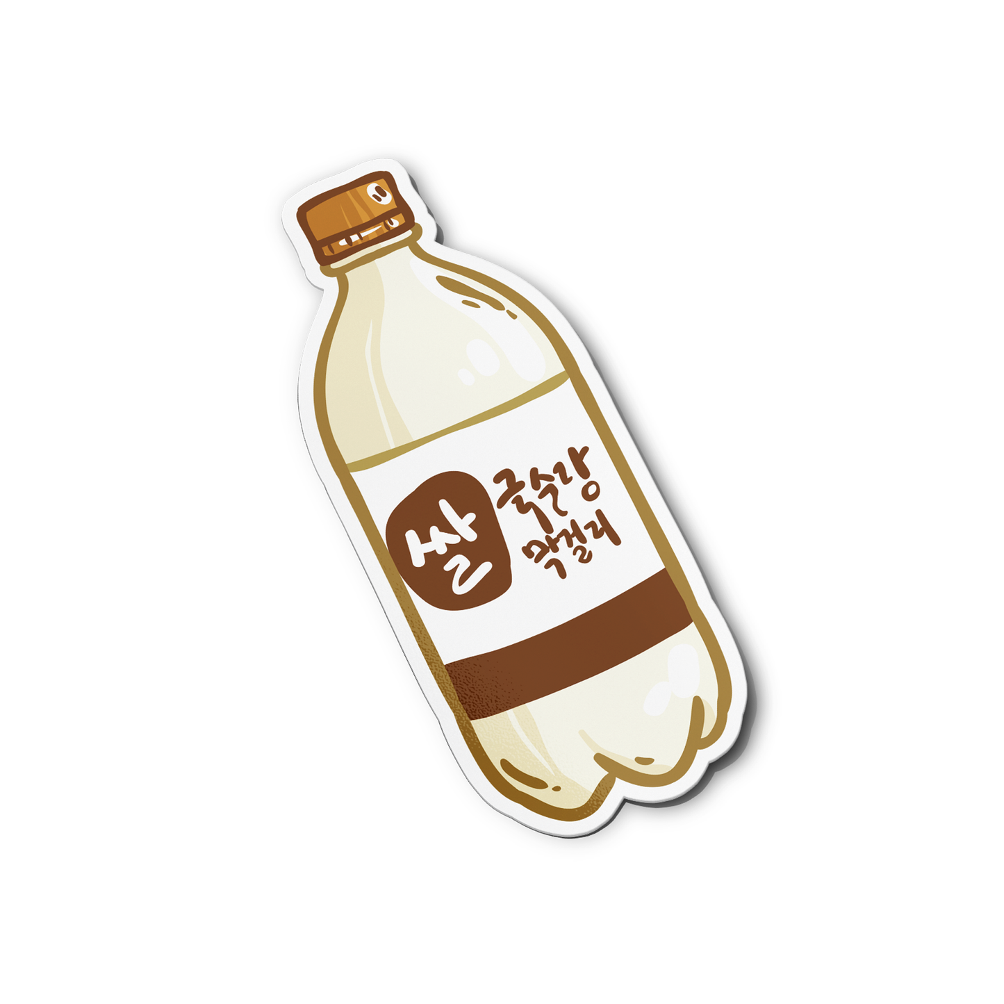 Korean Makgeolli Asian Drink Sticker
