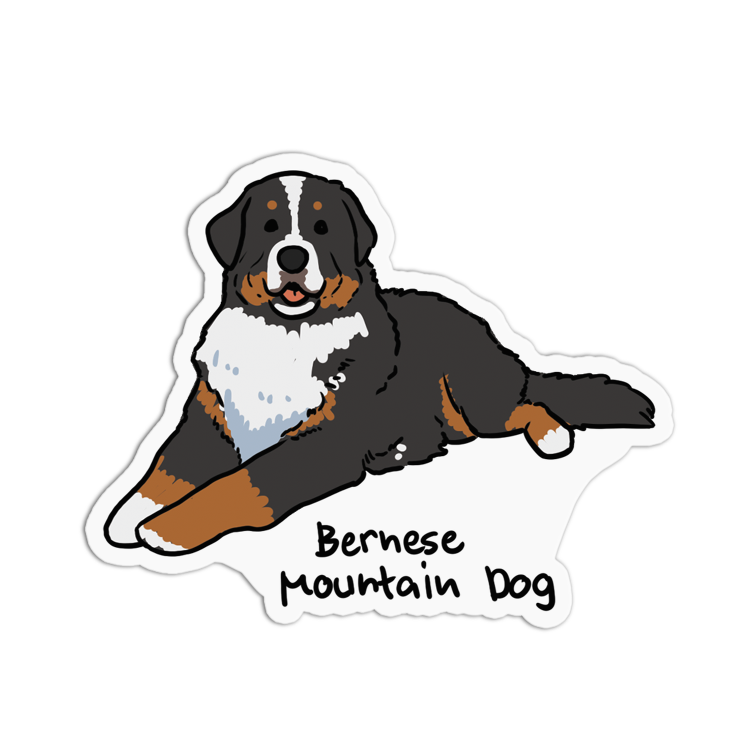 Bernese Mountain Dogs Sticker