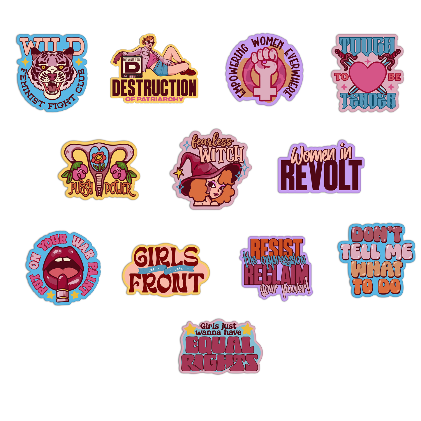 Feminism Sticker Sheet