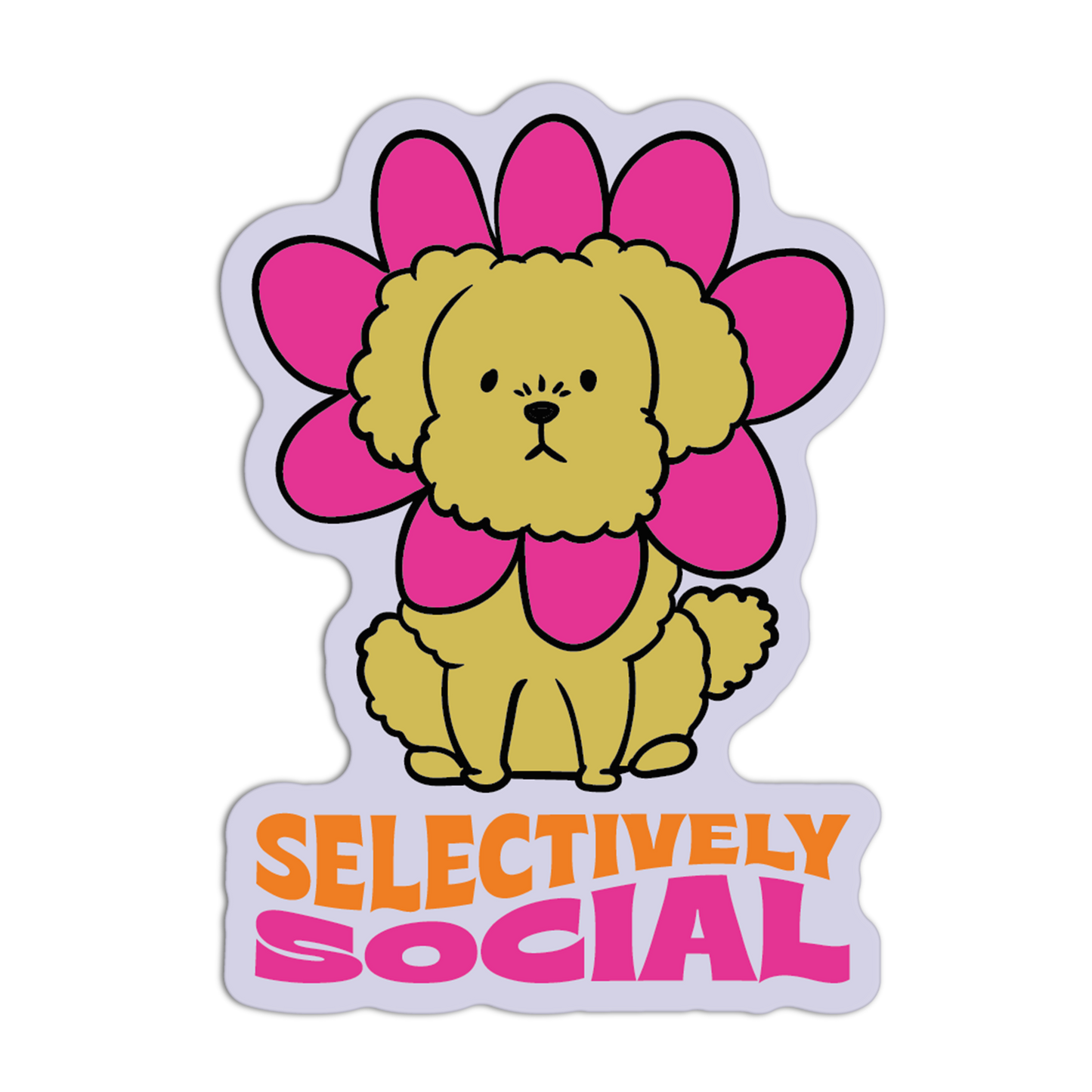 Wallflower in Bloom Introvert Stickers