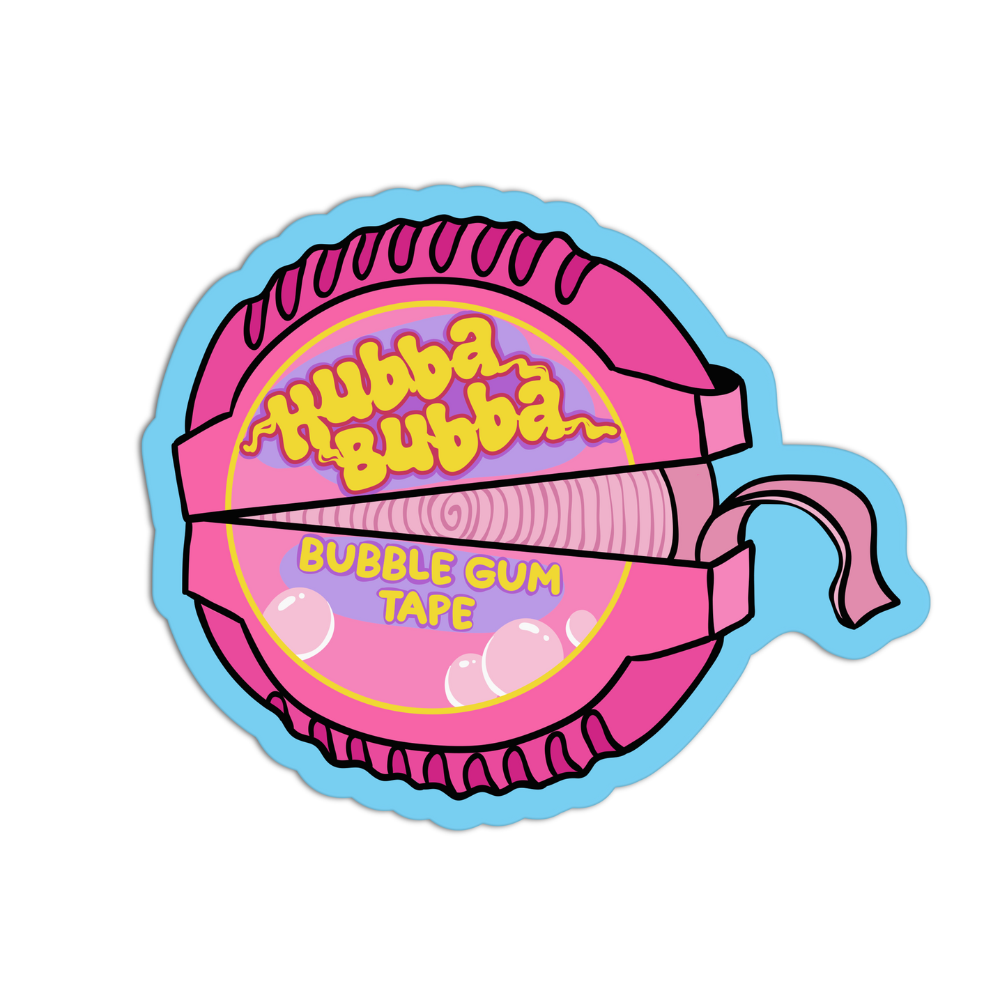 Bubble Tape * Why New 90s Stuff Sticker