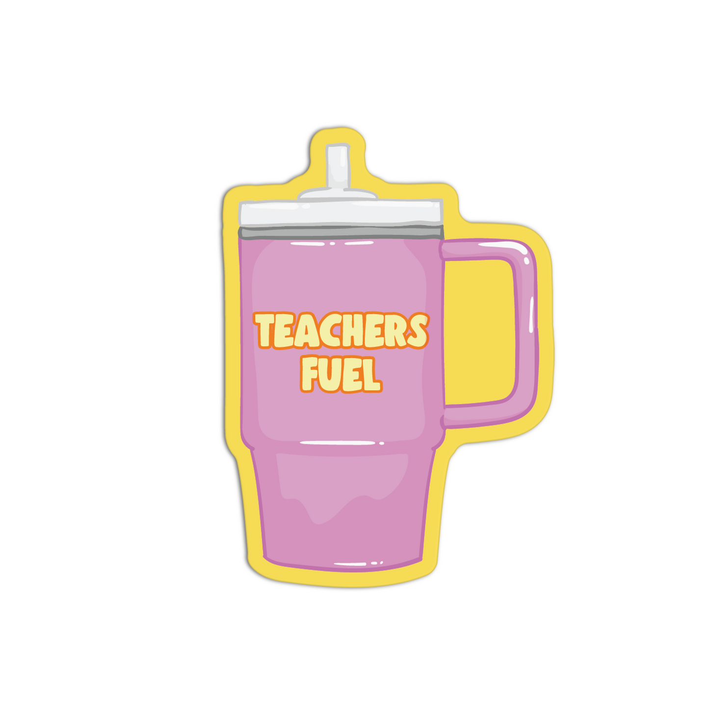 Teacher Fuel Sticker