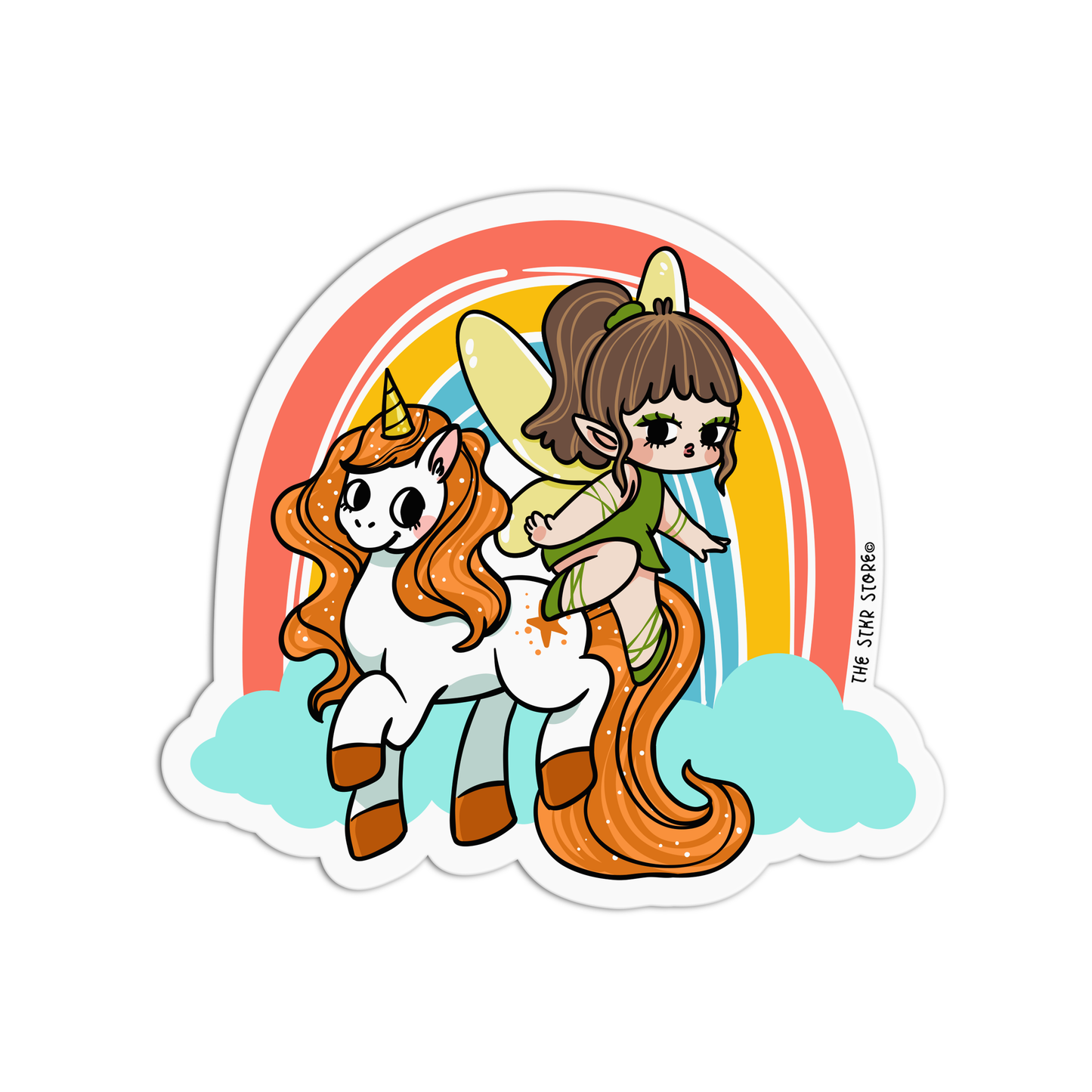 Prism Path Pals Unicorn Fairies Sticker
