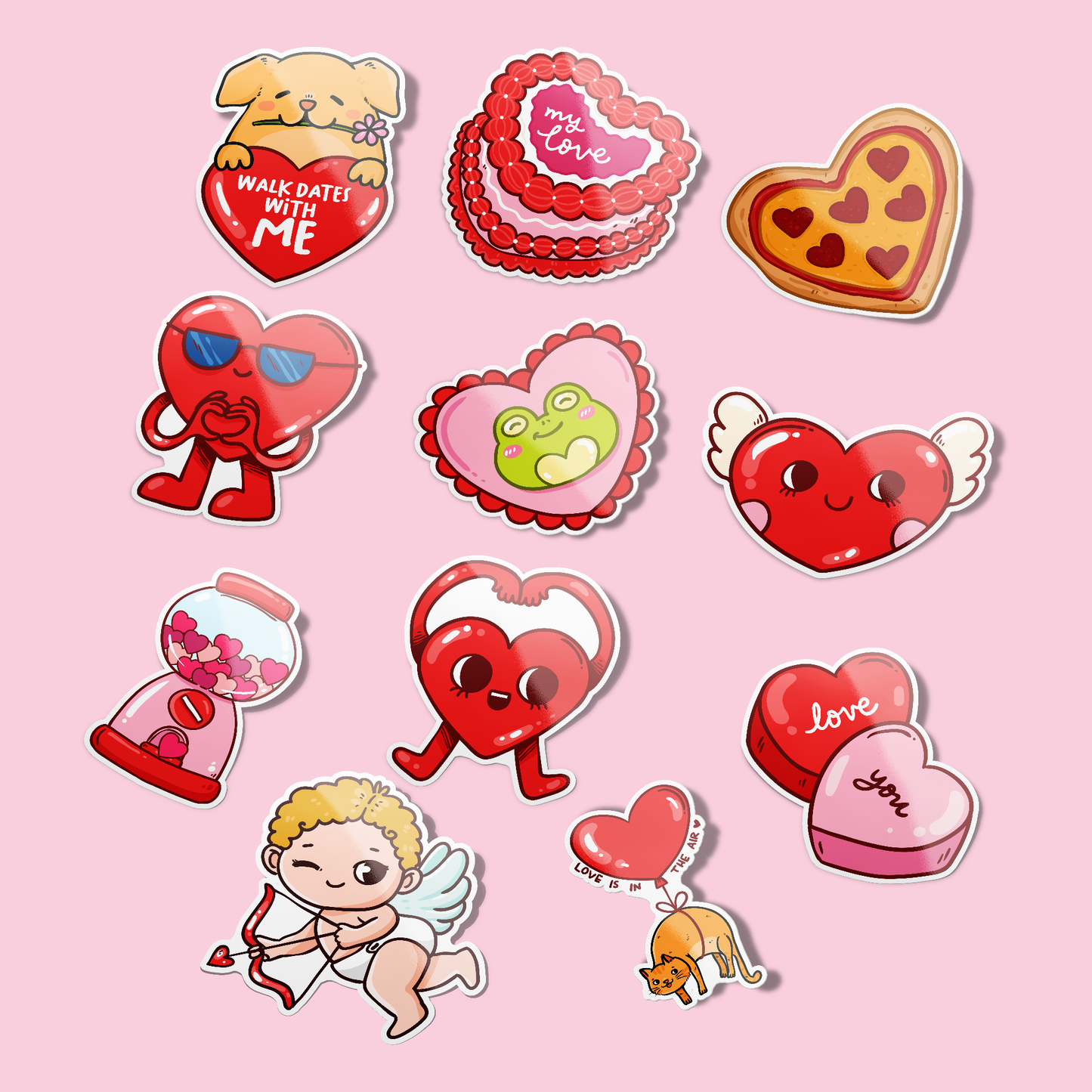 Valentine's Day Collection Sticker Pack