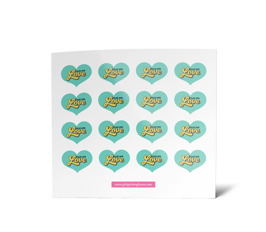 Filled with LOVE (Sticker Sheets)