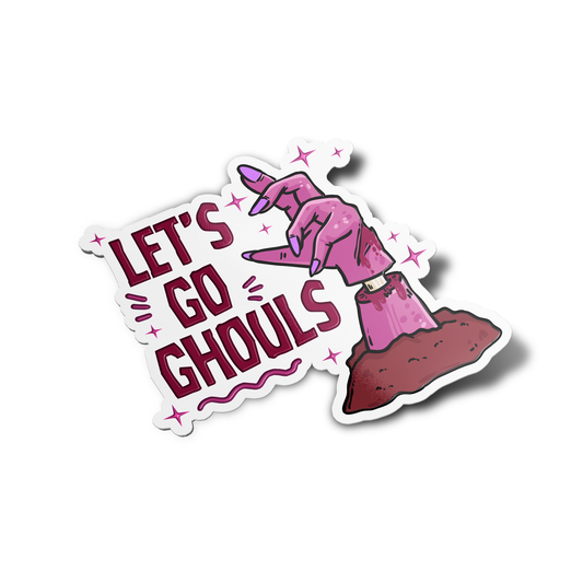 Let's Go Ghouls Sticker