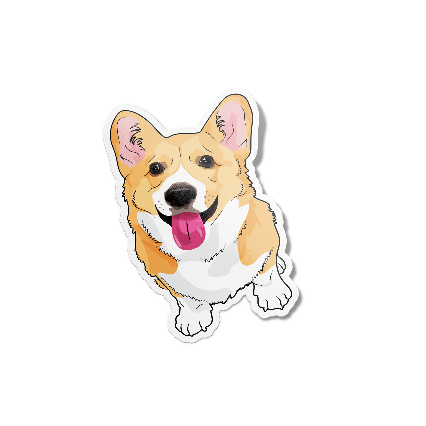 Corgi Sticker
