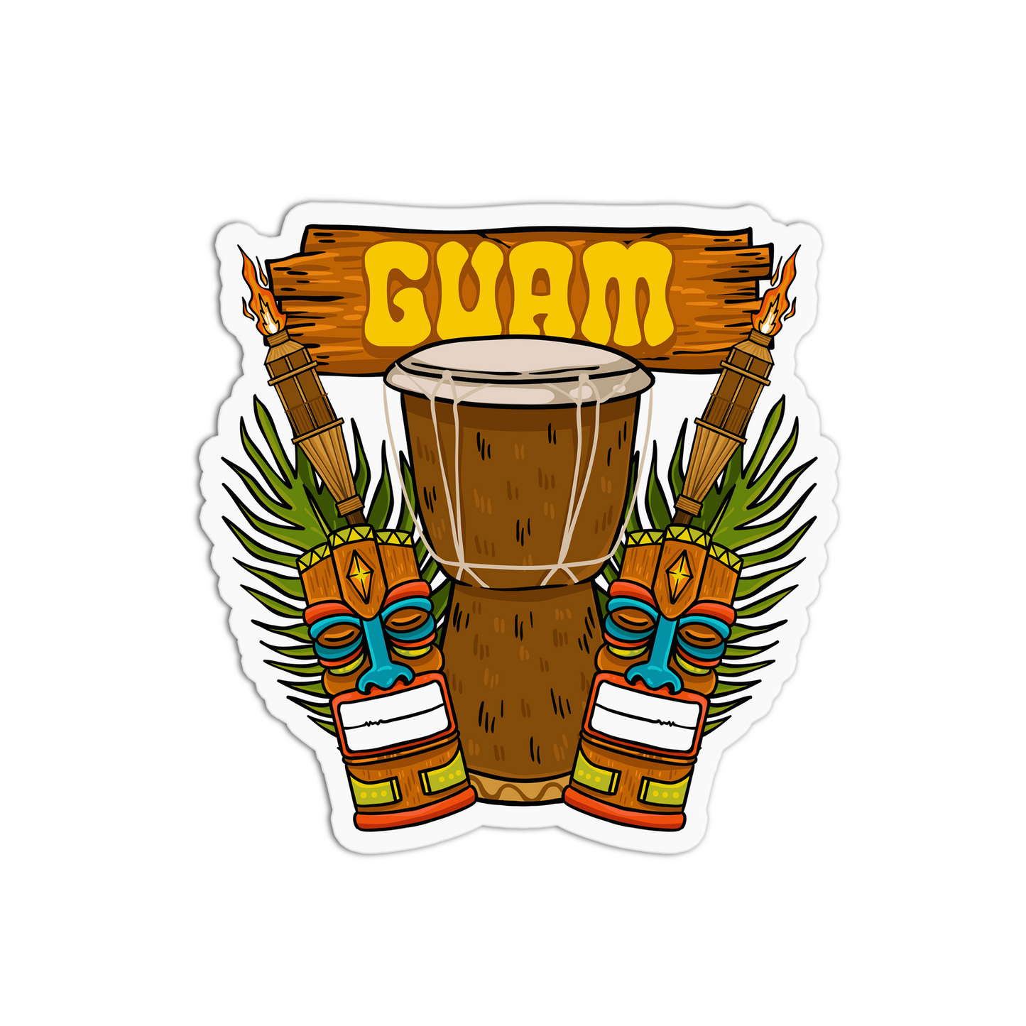 Guam Sticker