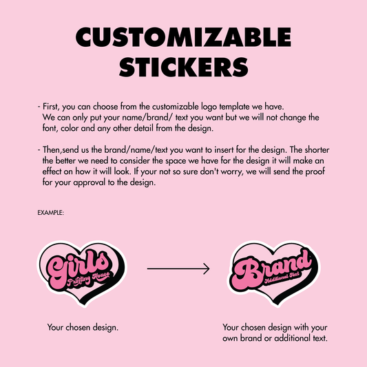 Customizable Sticker